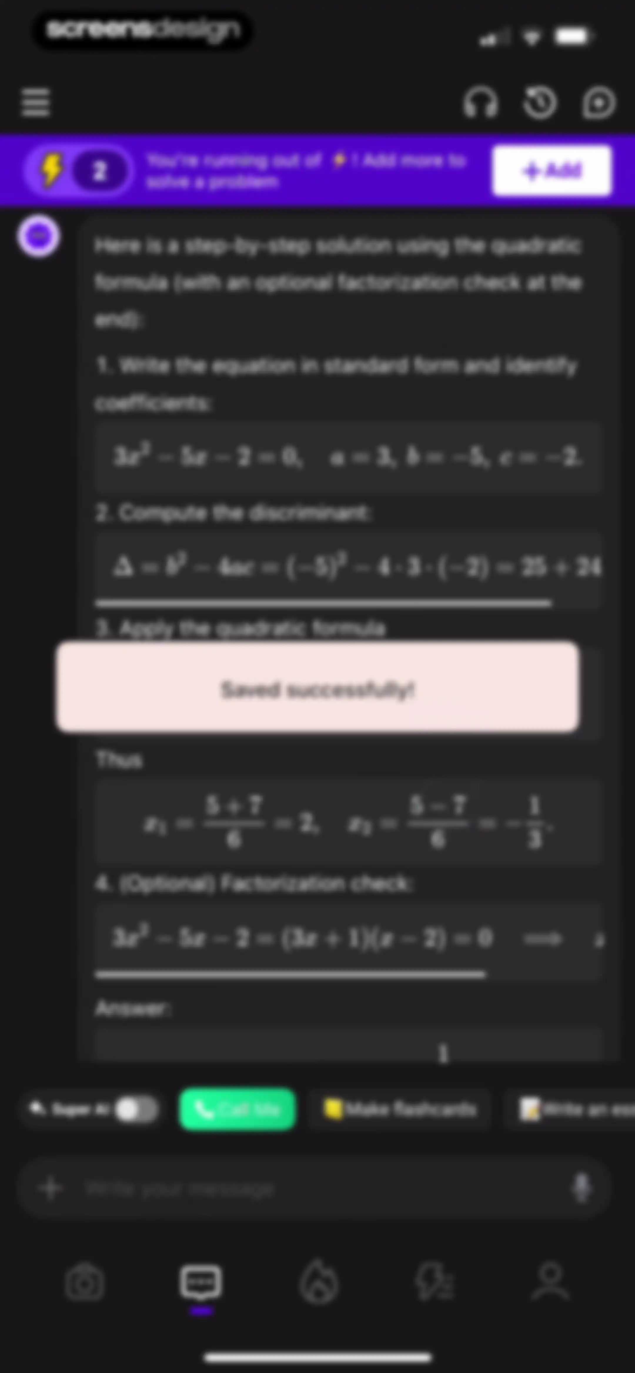 Answer.AI - Your AI tutor screen 37