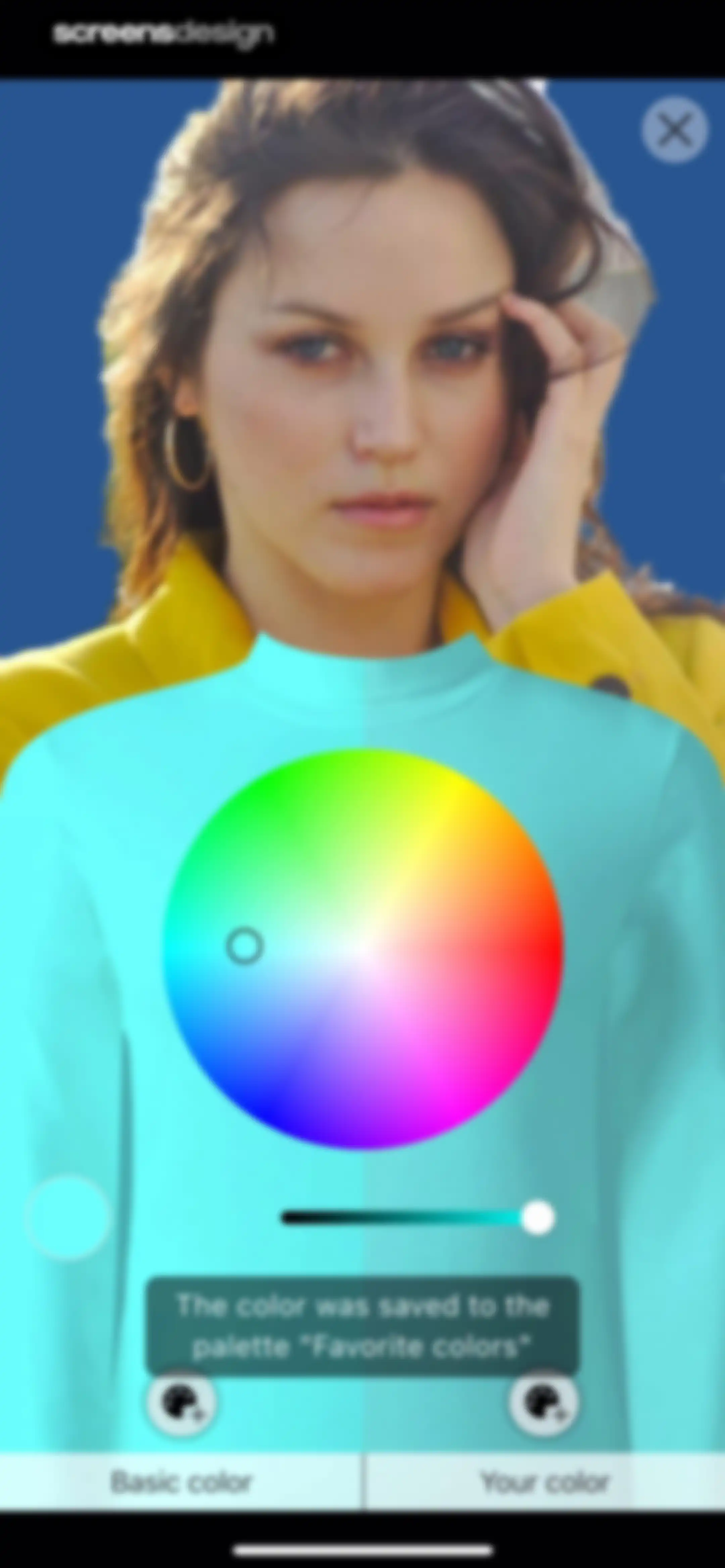 Color Analysis - Dressika screen 48