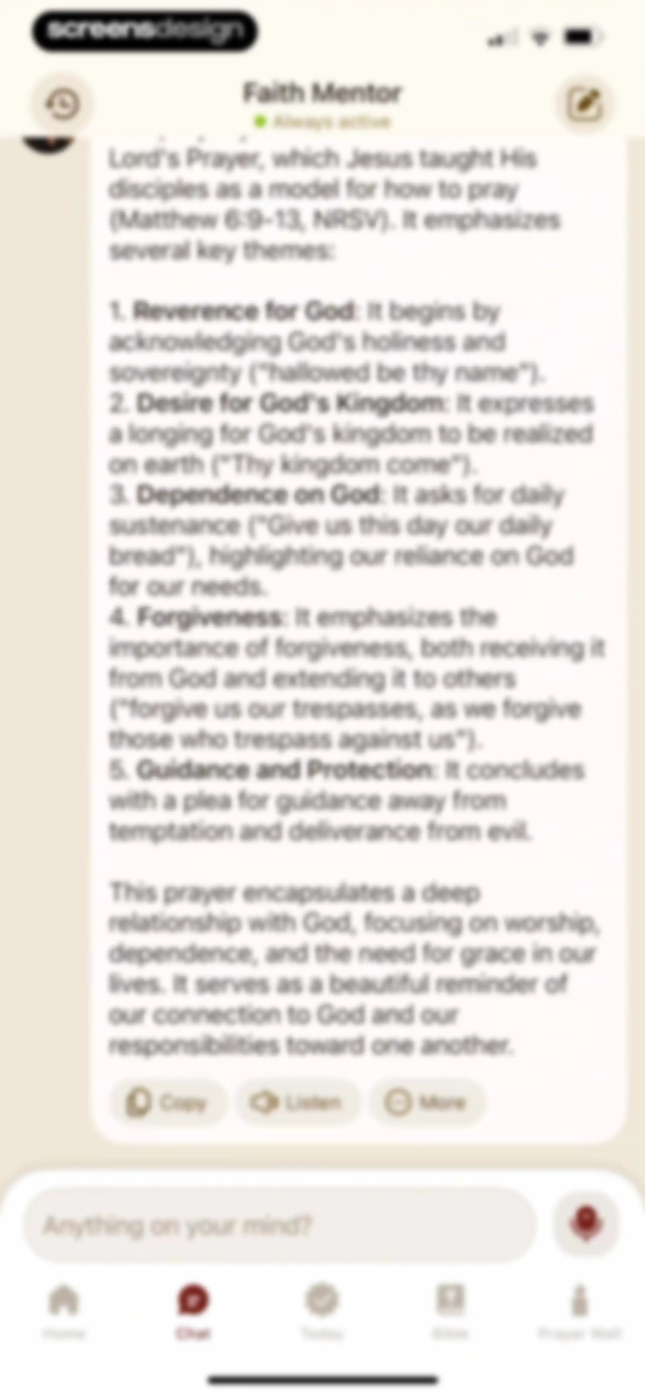 Faith Mentor - AI Bible Chat screen 30