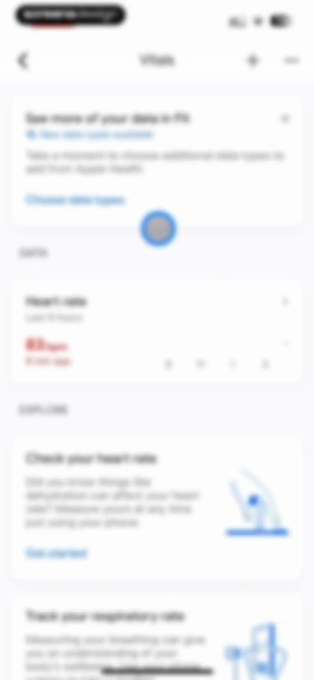 Google Fit: Activity Tracker screen 85