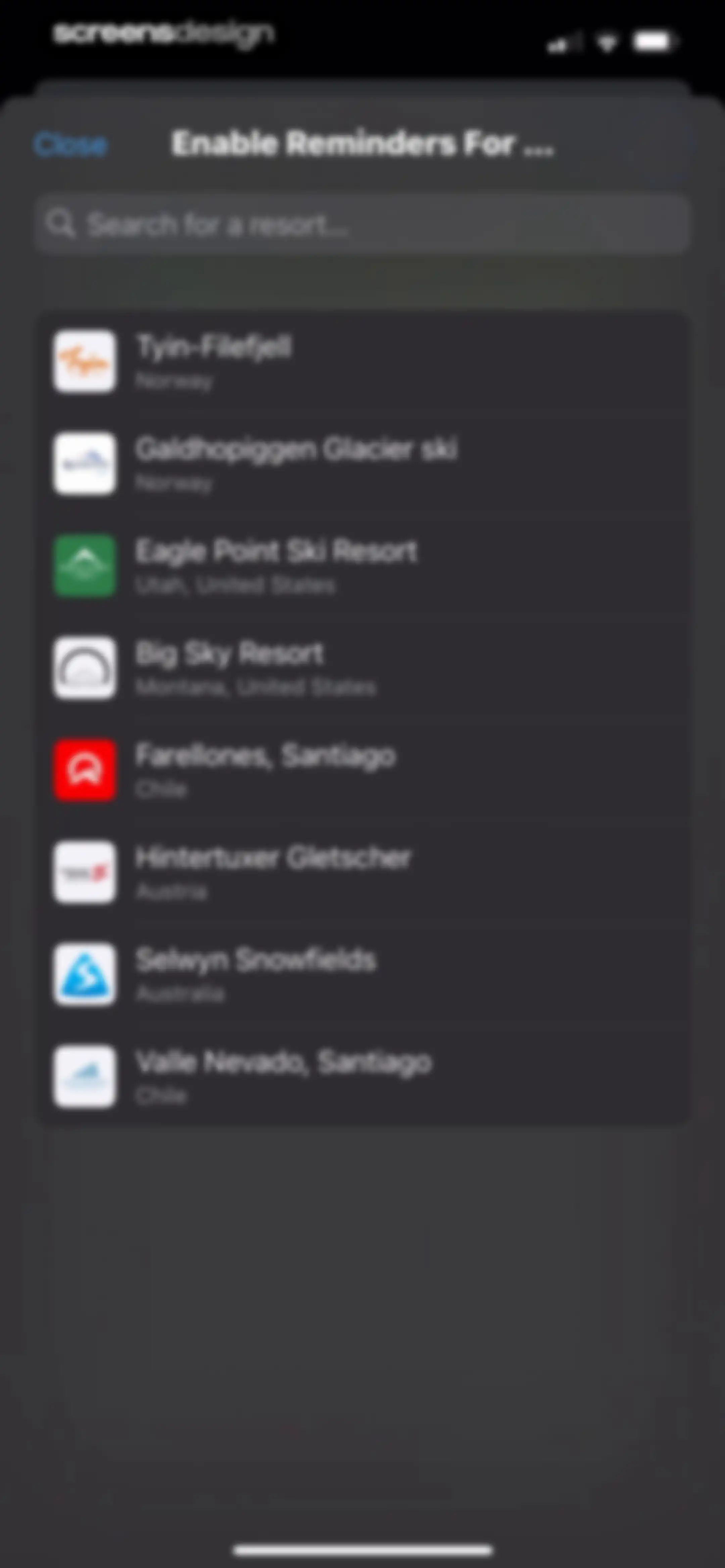 Slopes: Ski & Snowboard screen 142