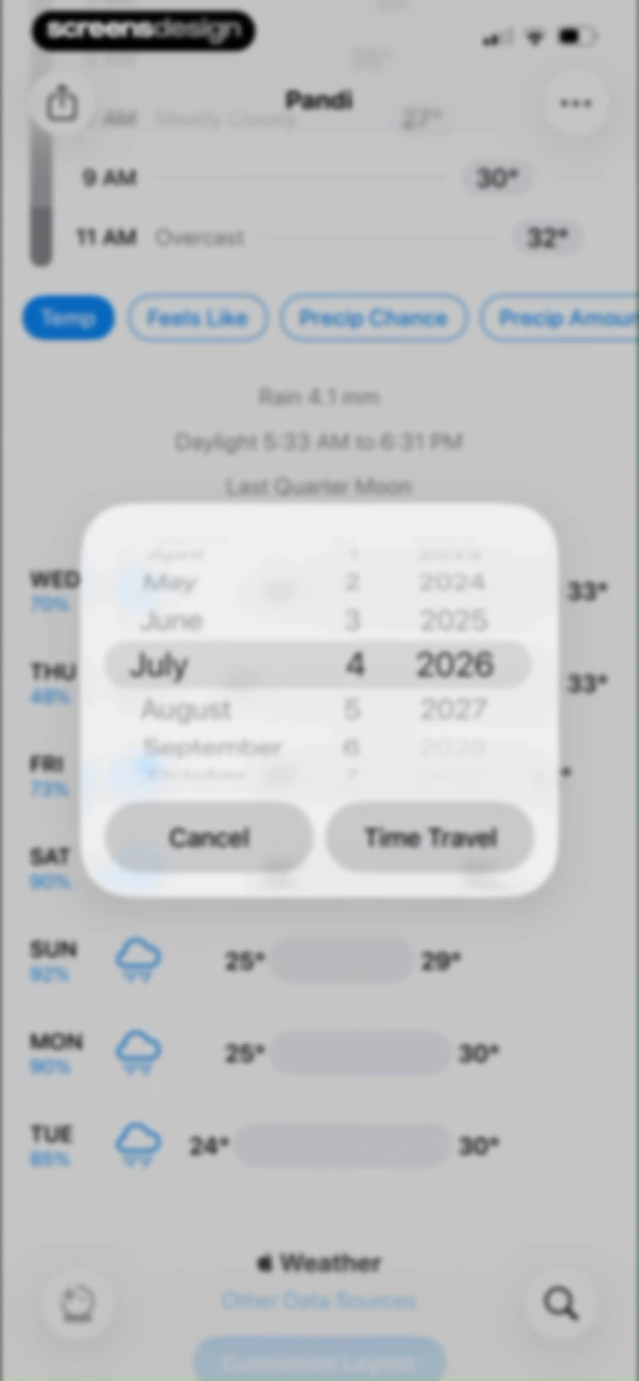 CARROT Weather: Alerts & Radar screen 84