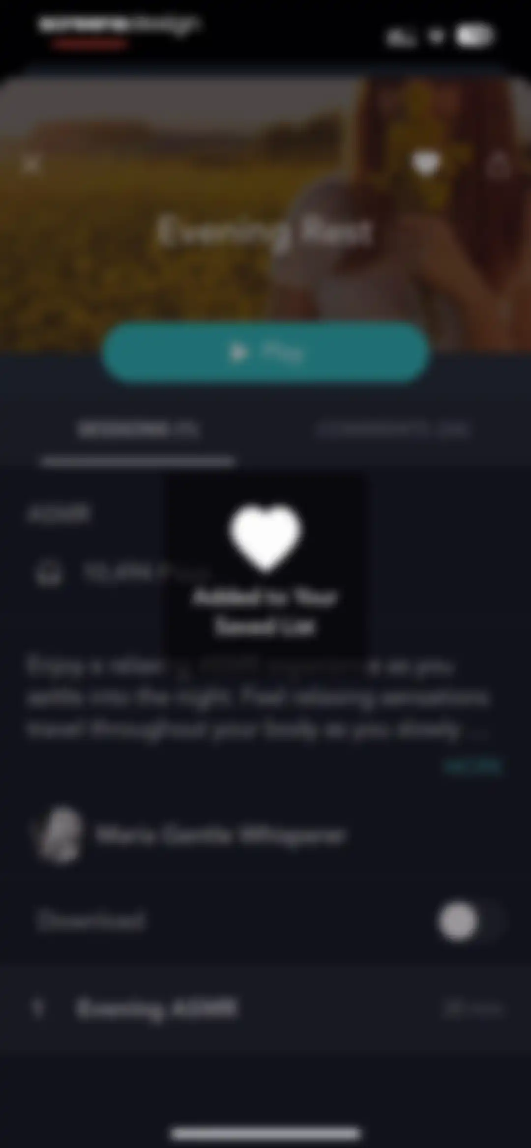 Simple Habit Sleep, Meditation screen 50