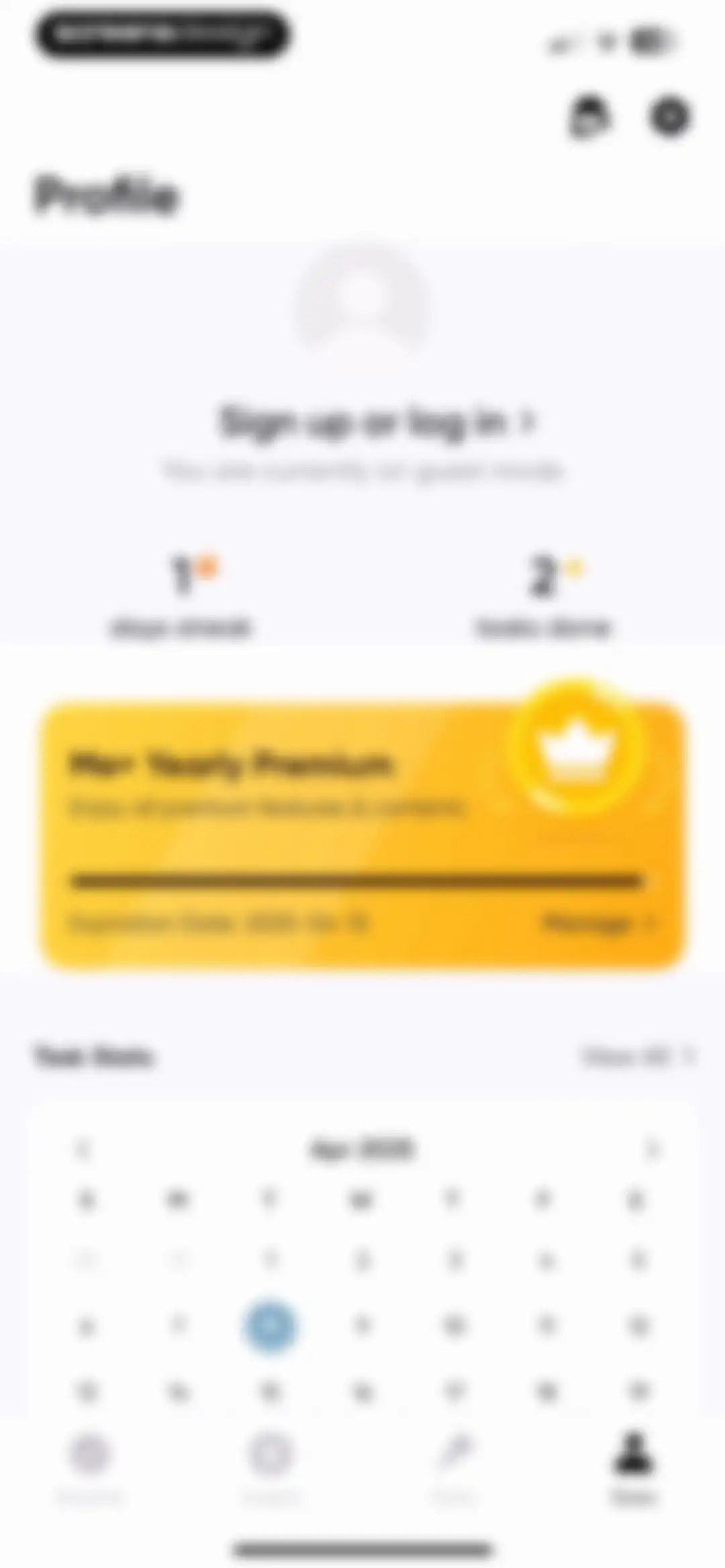 Me+ Lifestyle Routine screen 173