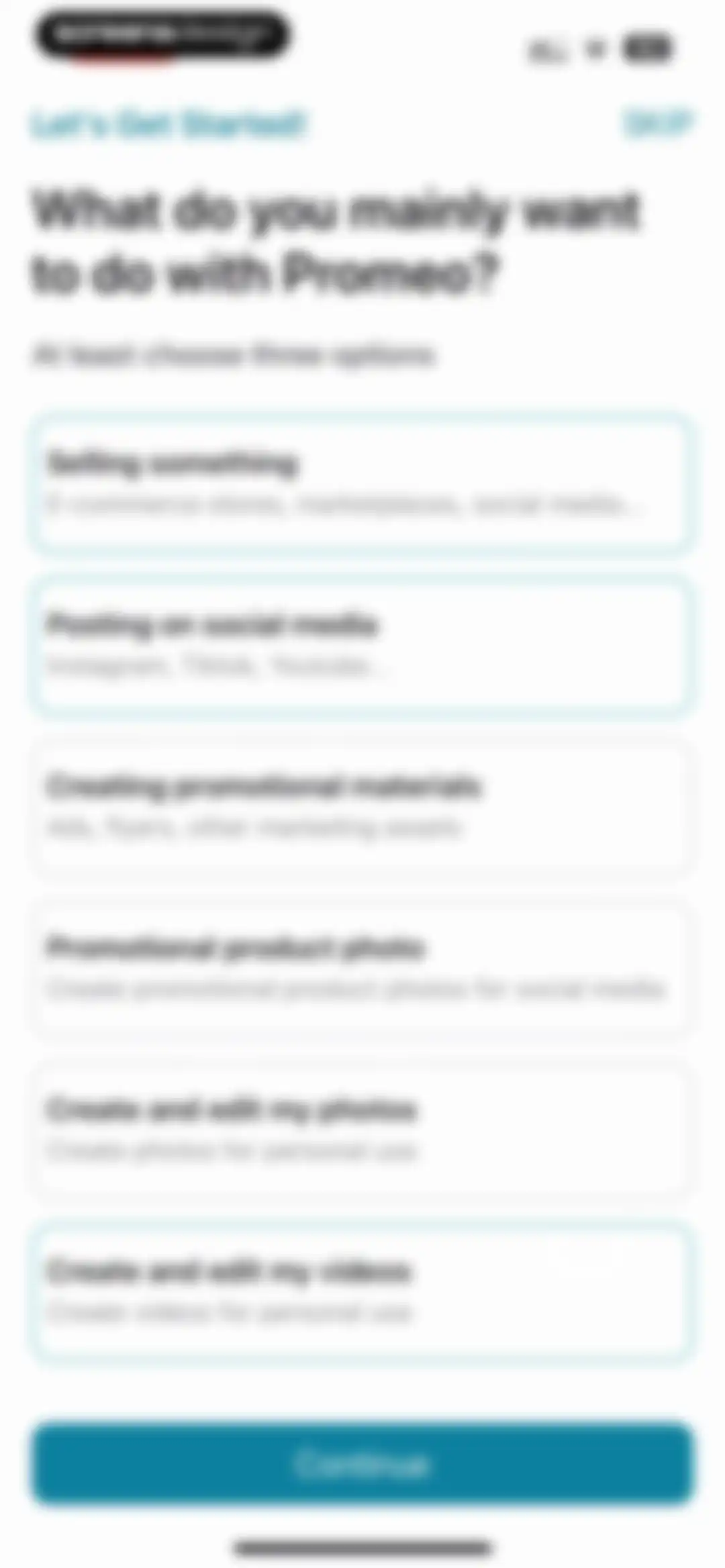 Promeo - AI Marketing Studio screen 7