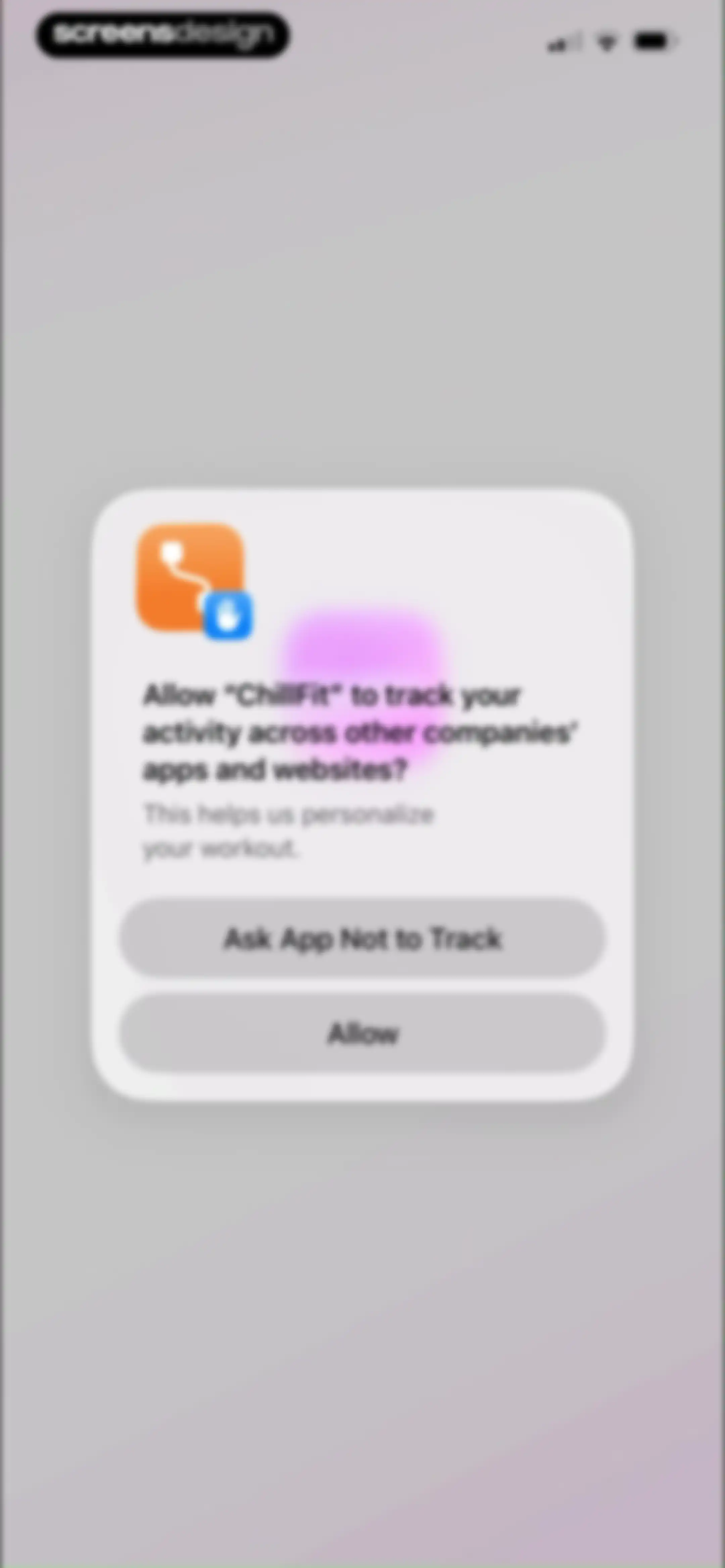 ChillFit: Home Workout Planner screen 2