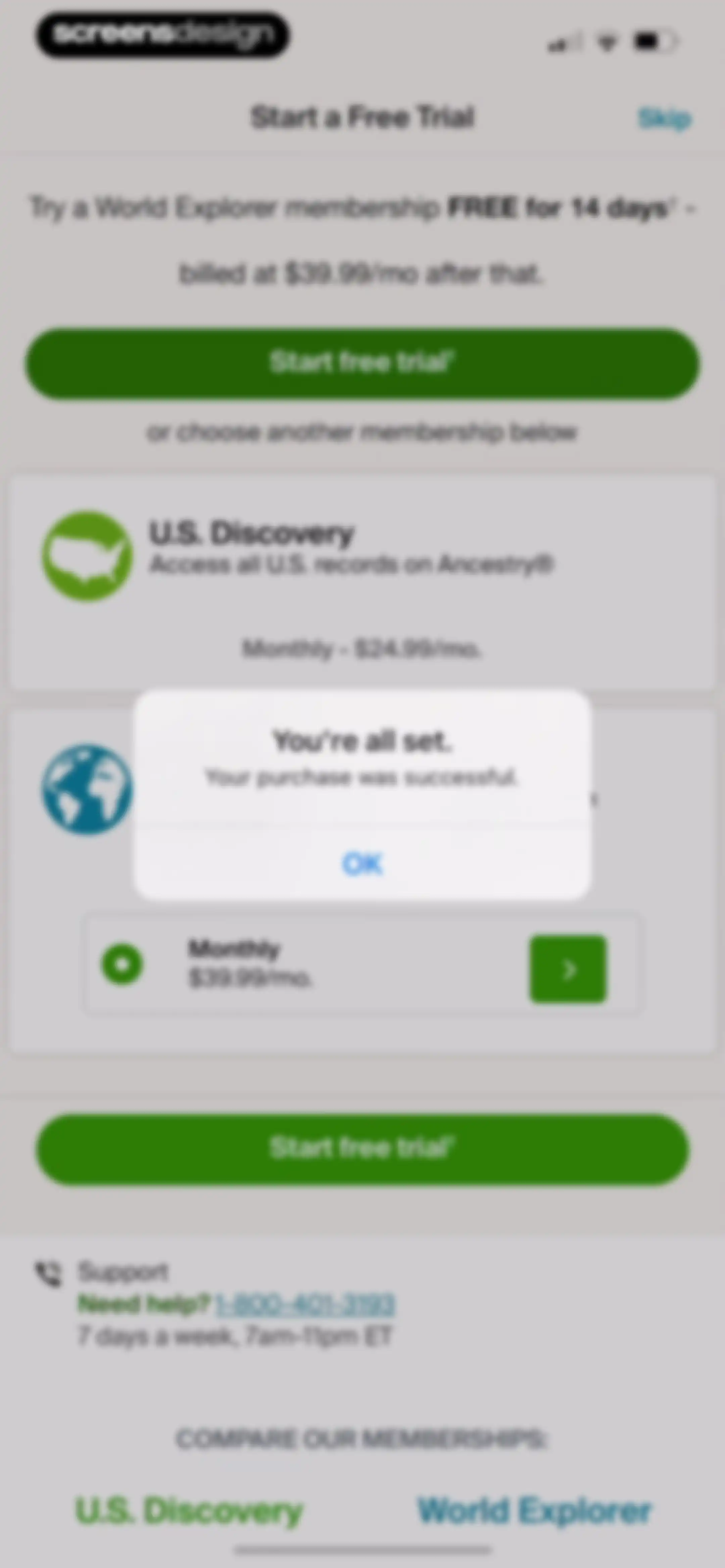 Ancestry: Family History & DNA screen 19
