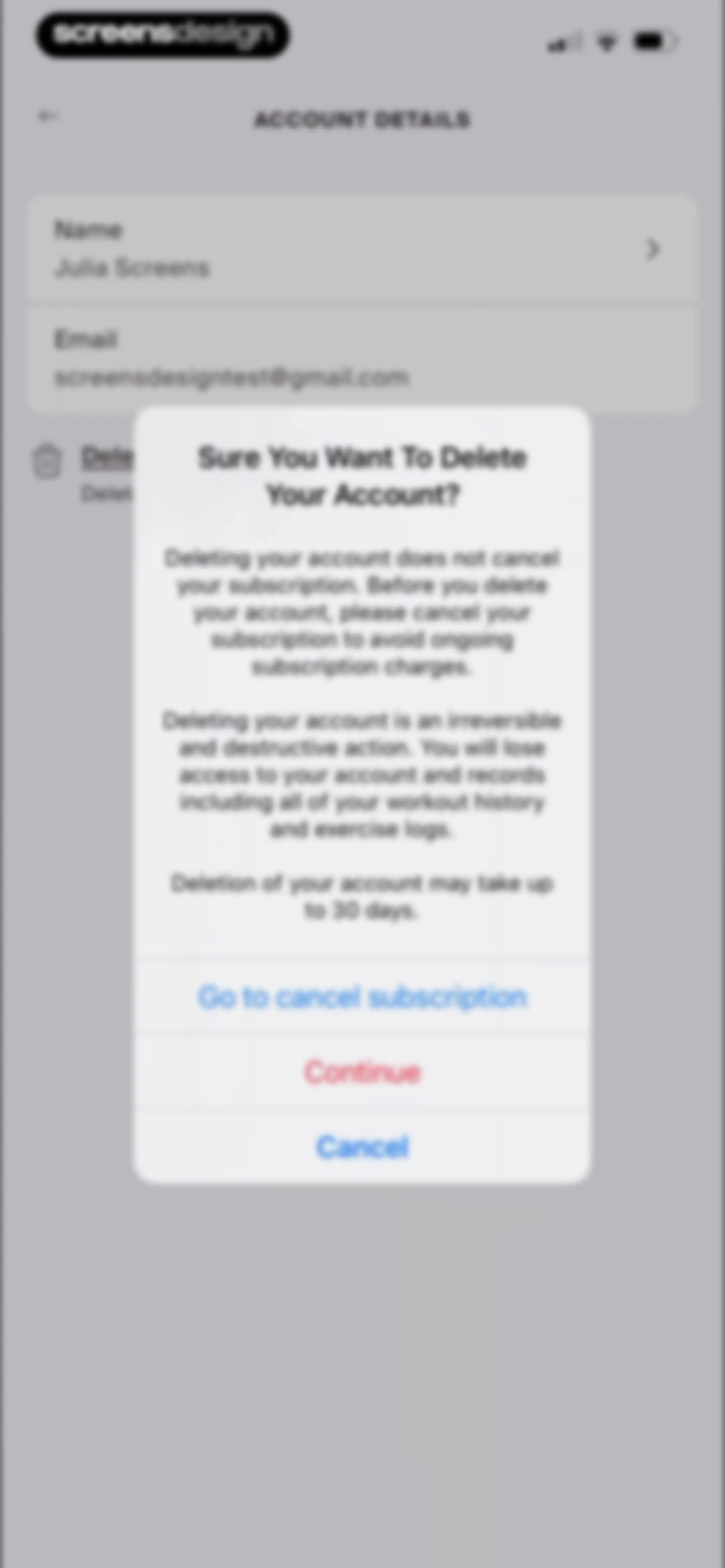 Centr: Strength & Fitness App screen 120