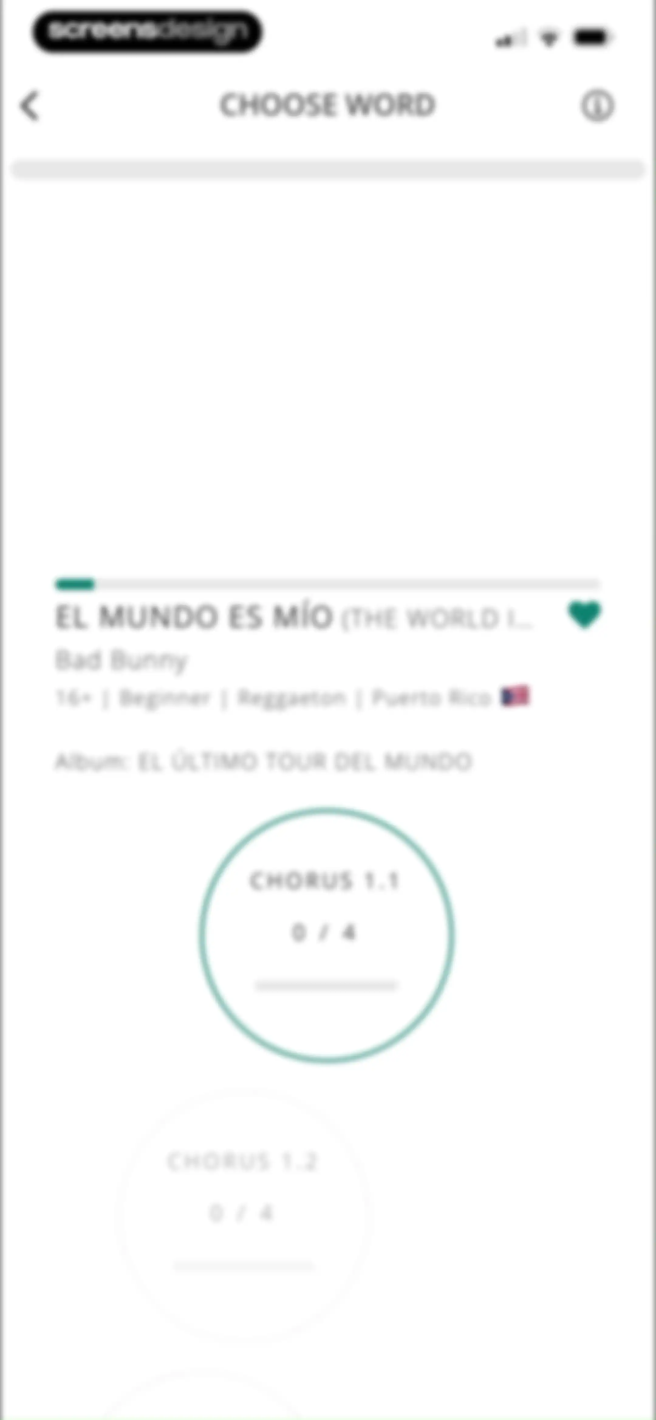 LyricFluent: Learn Languages screen 82