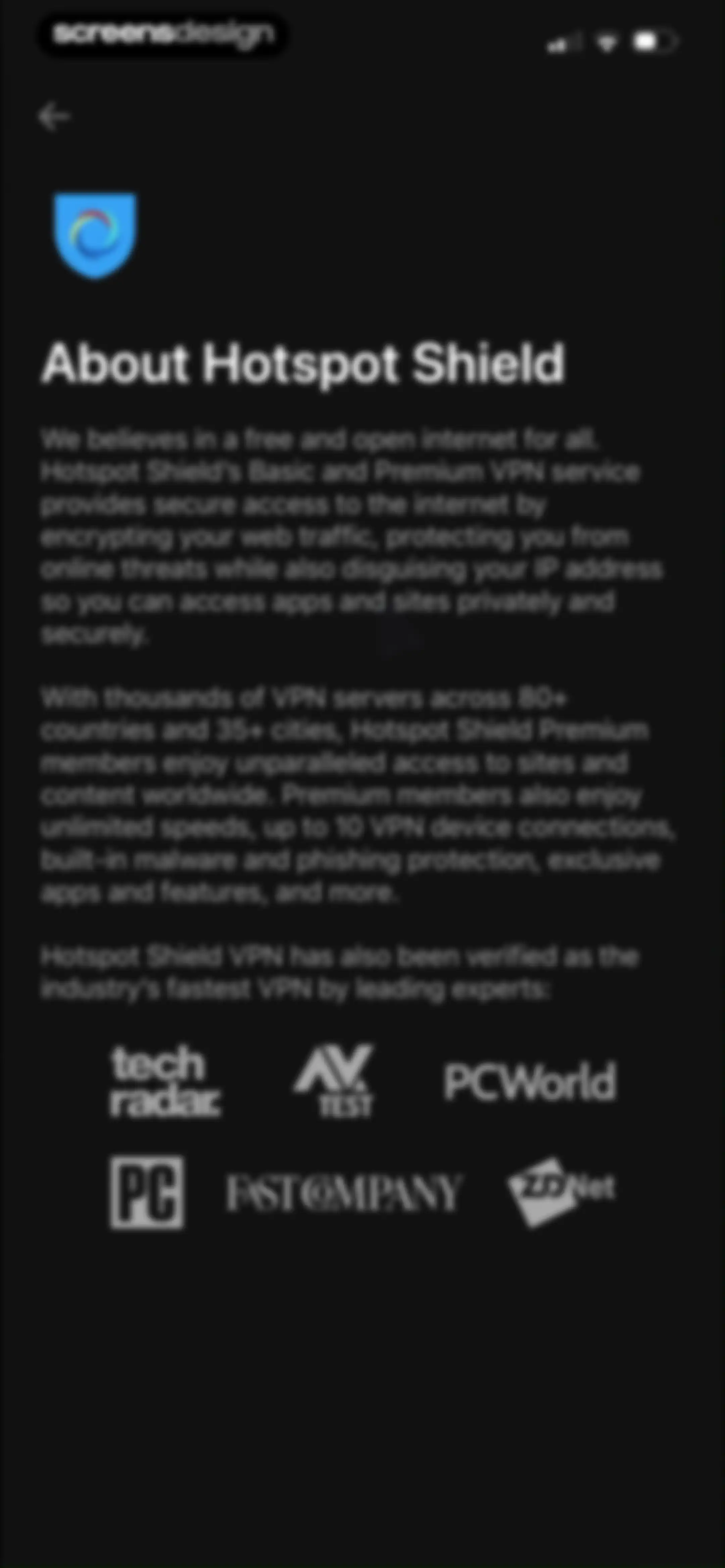 VPN Hotspot Shield: Secure VPN screen 51