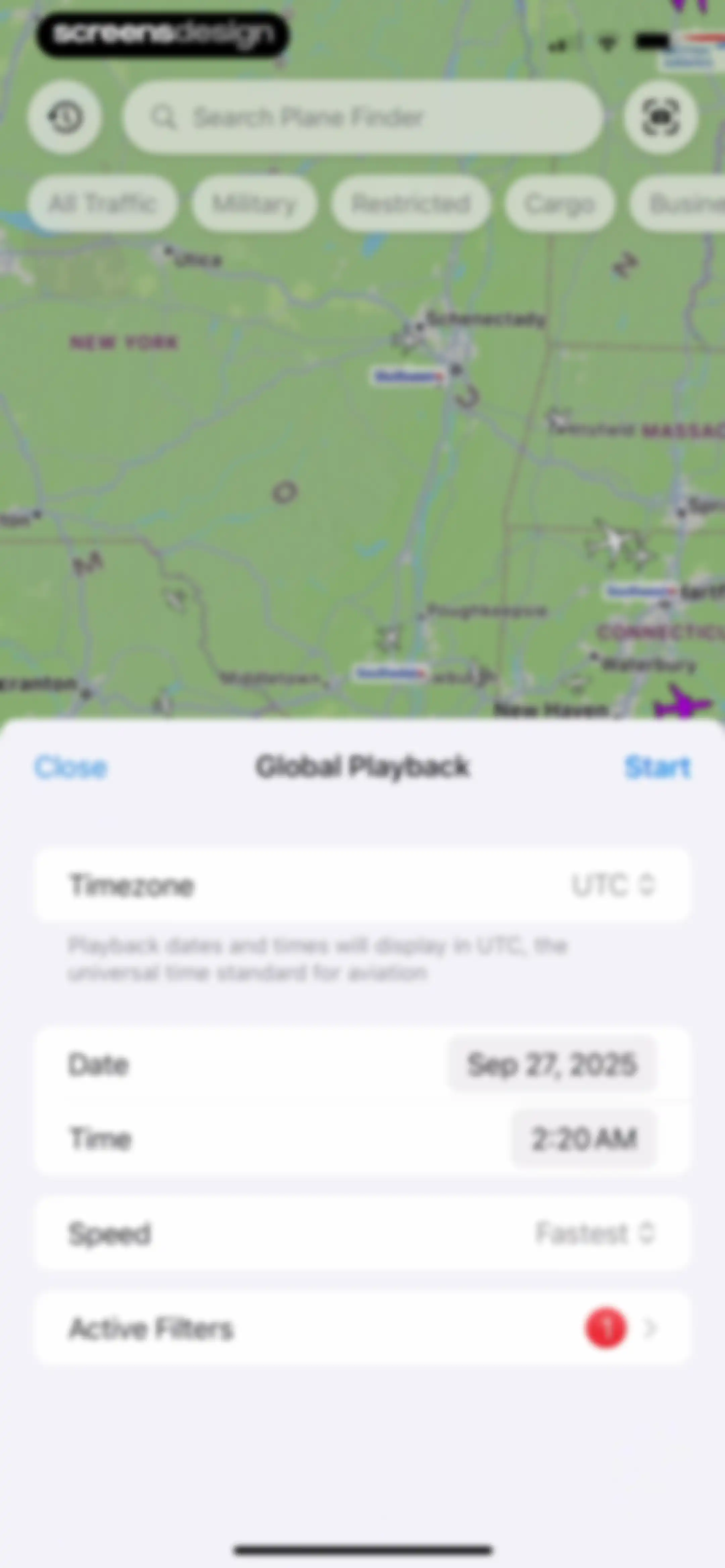Plane Finder ⁃ Flight Tracker screen 89