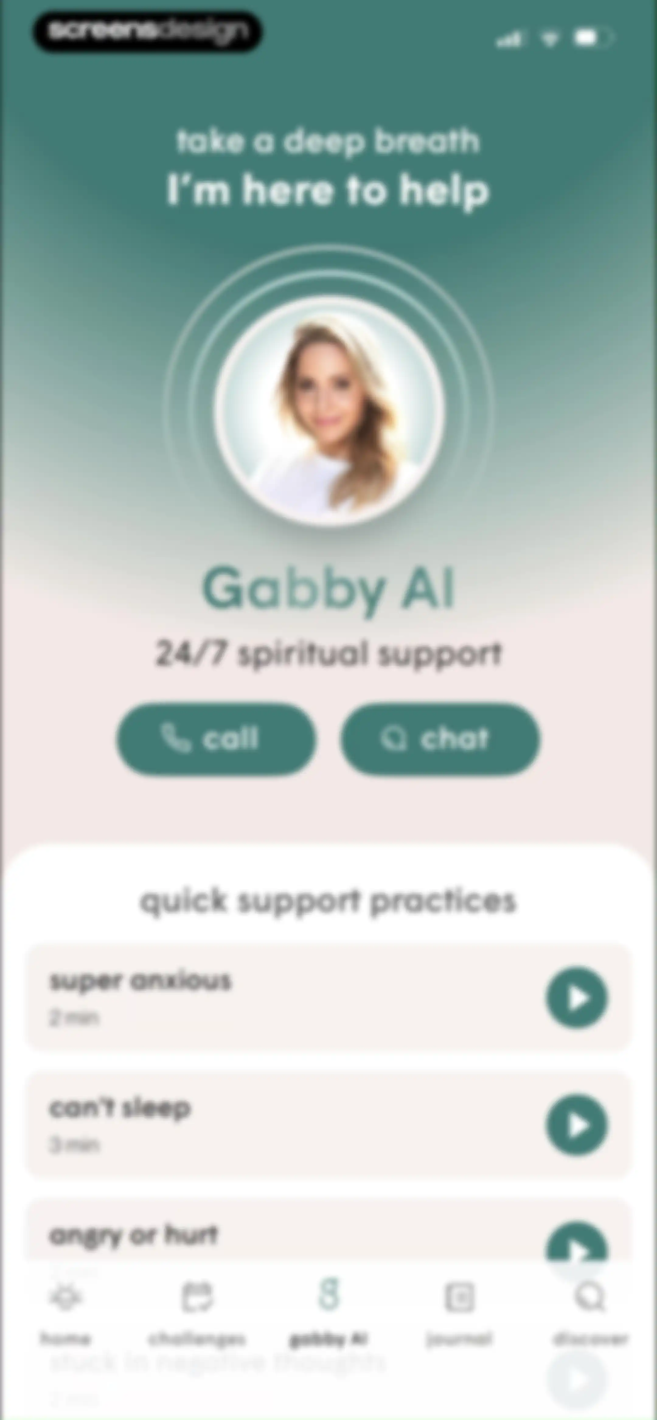 Gabby - Coaching & Meditation screen 53