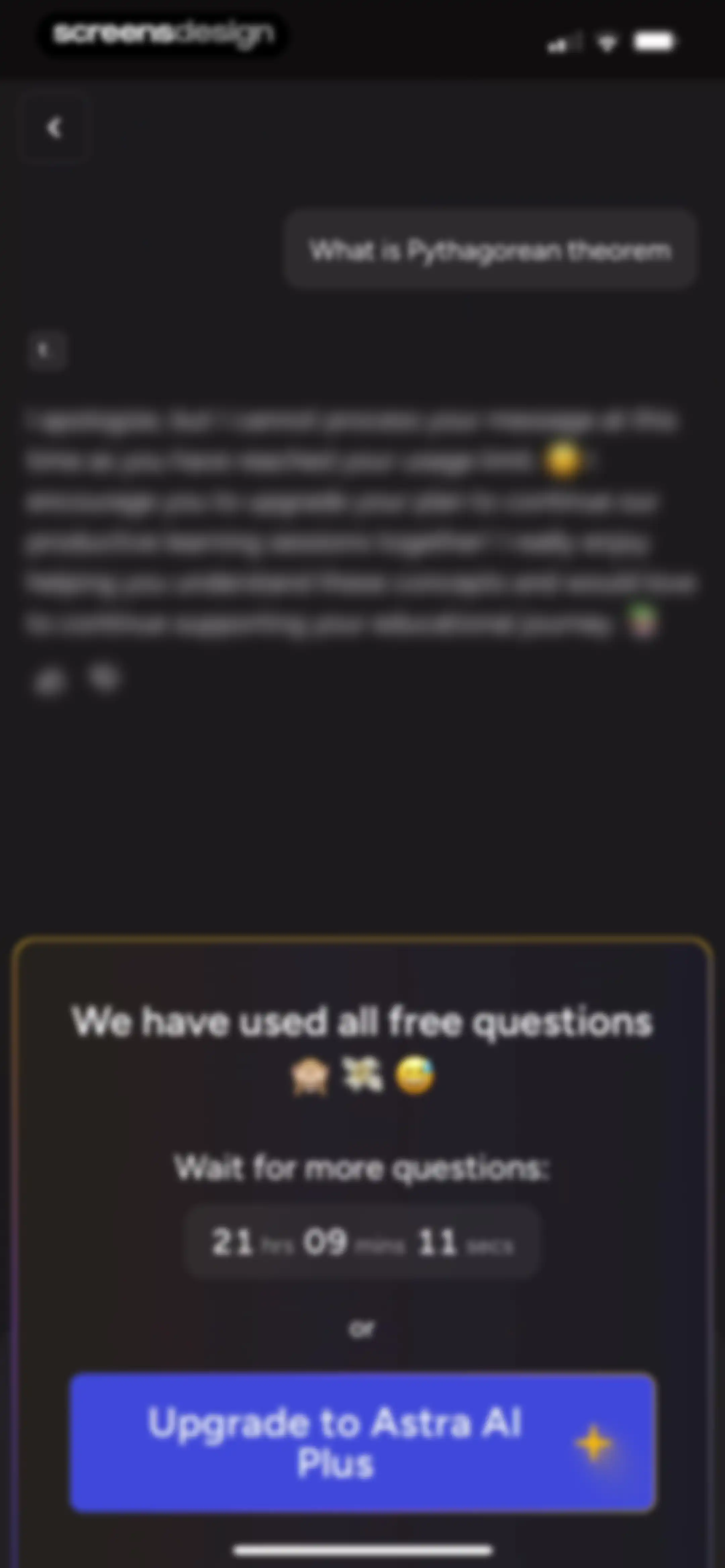 Astra AI: Study & Exam Prep screen 44