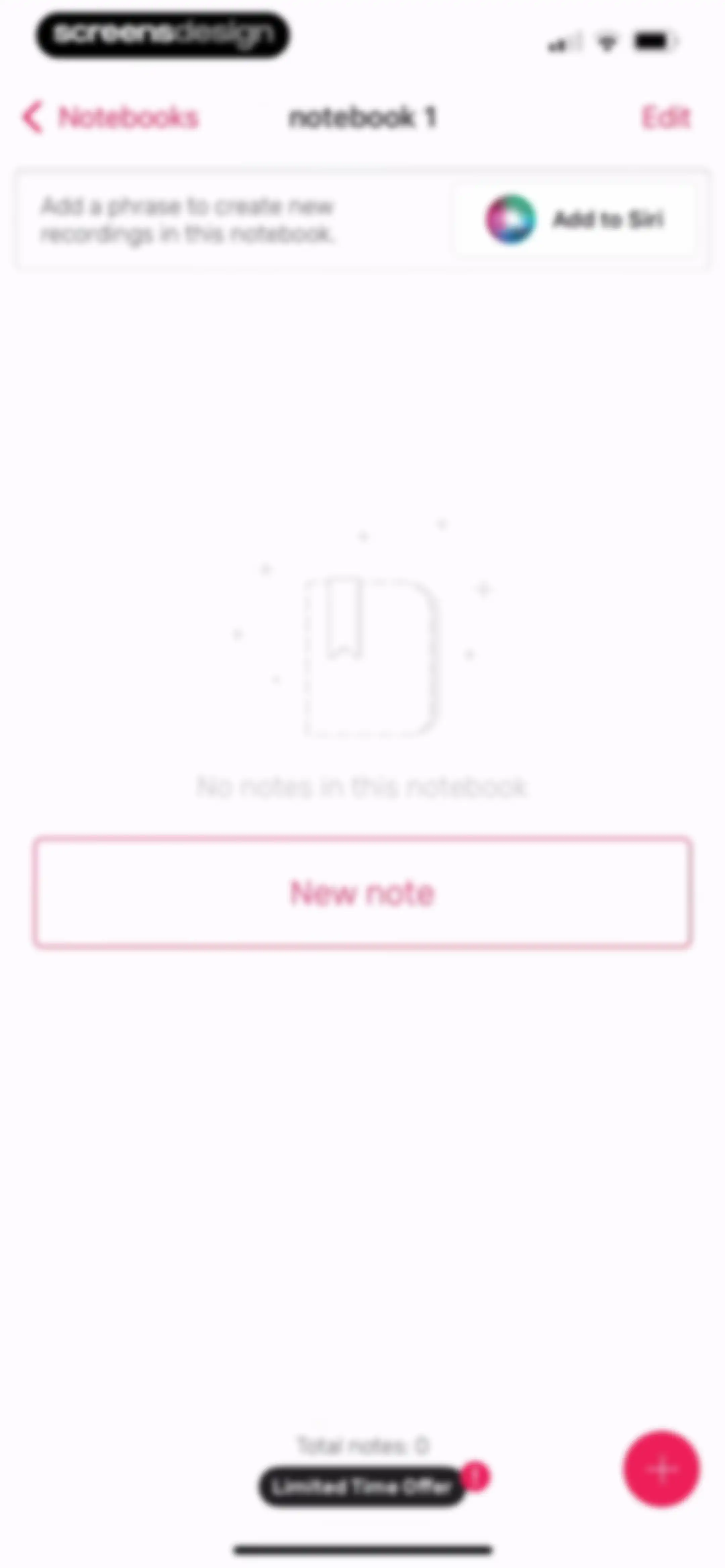 Noted: Record & AI Transcribe screen 97