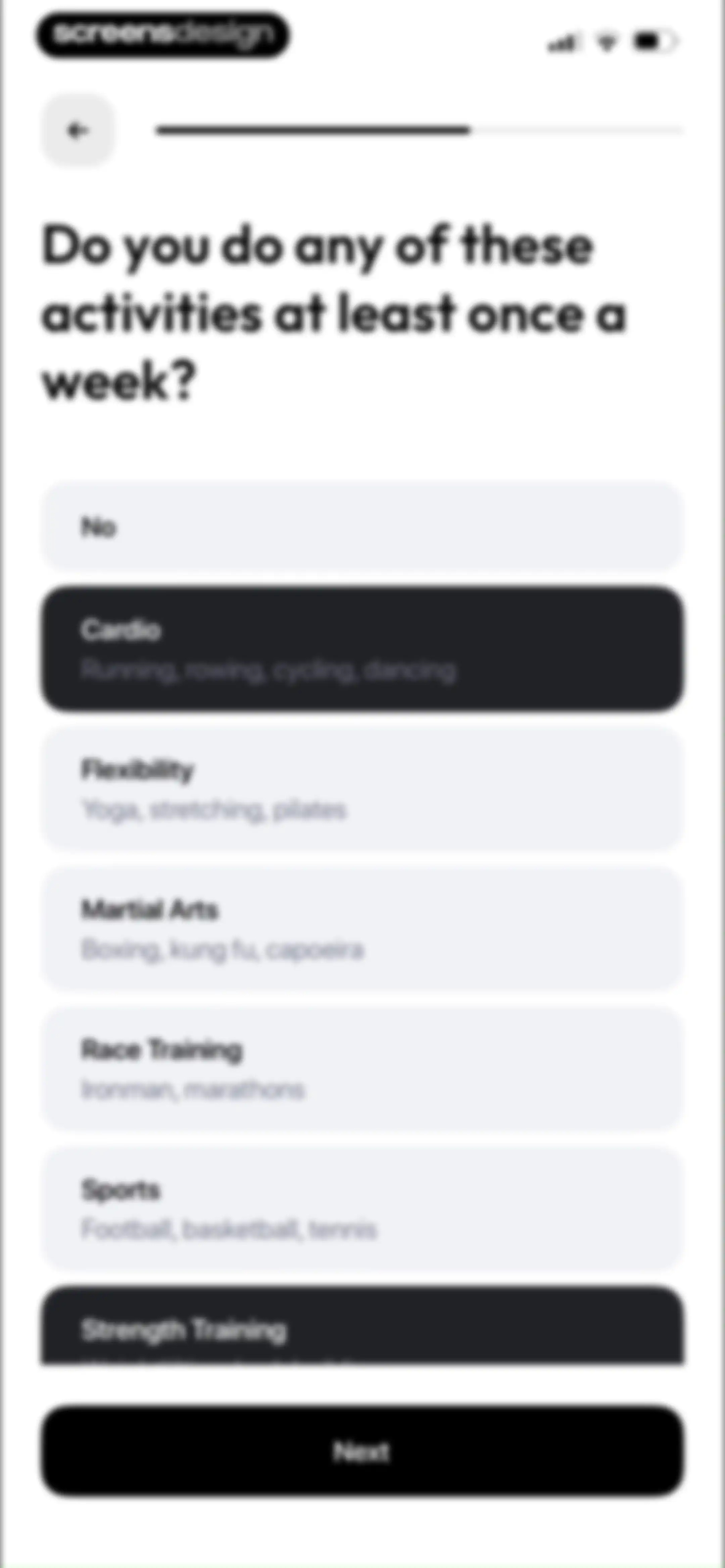 Zing AI: Home & Gym Workouts screen 35