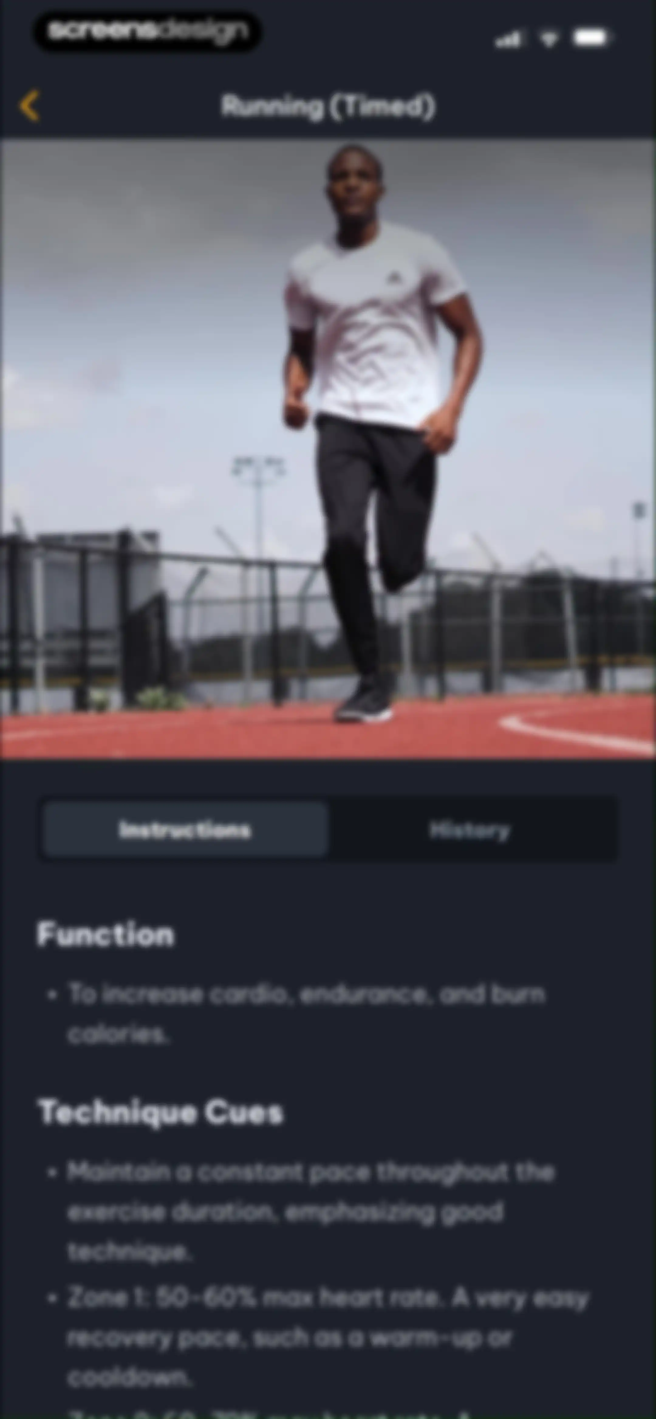 Peak Strength screen 30