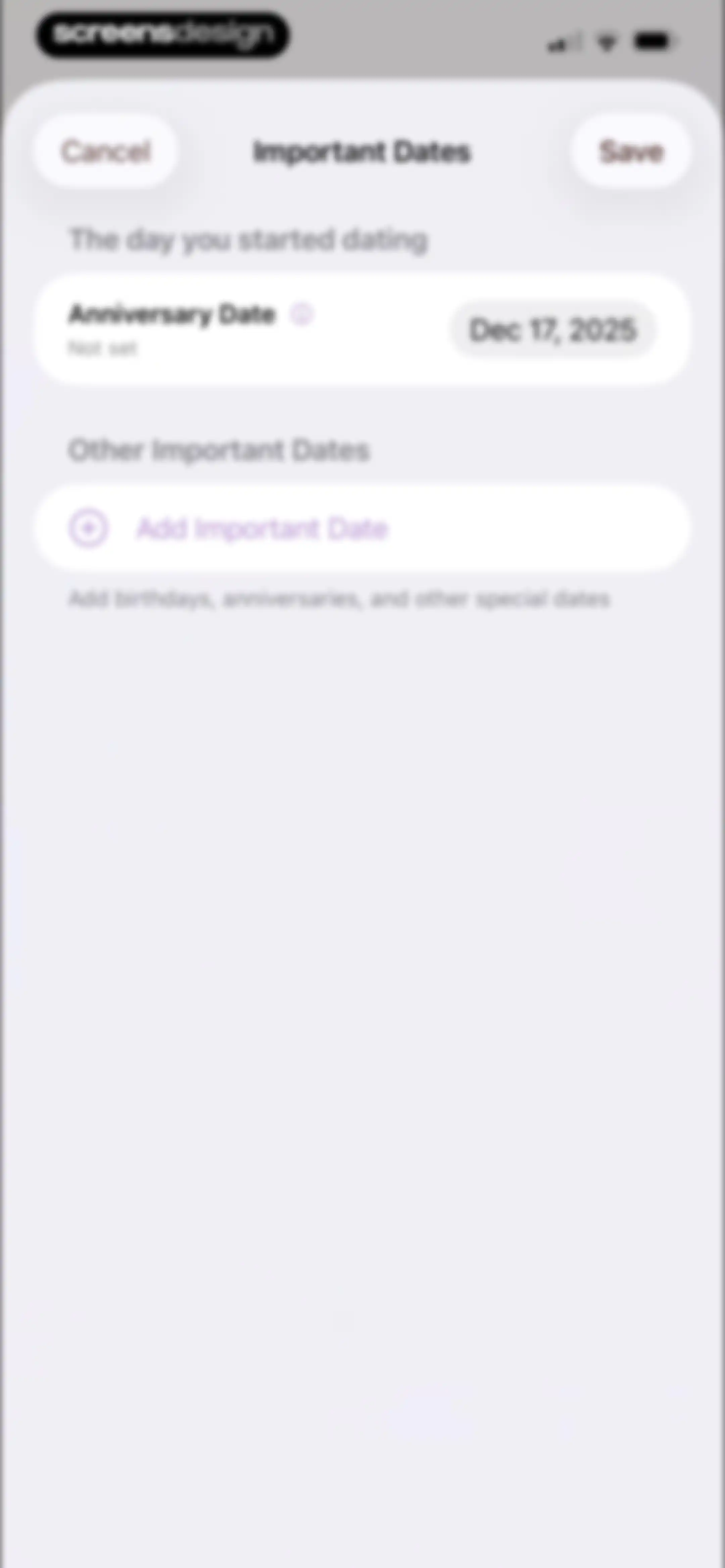 lovelee couples: love note app screen 113