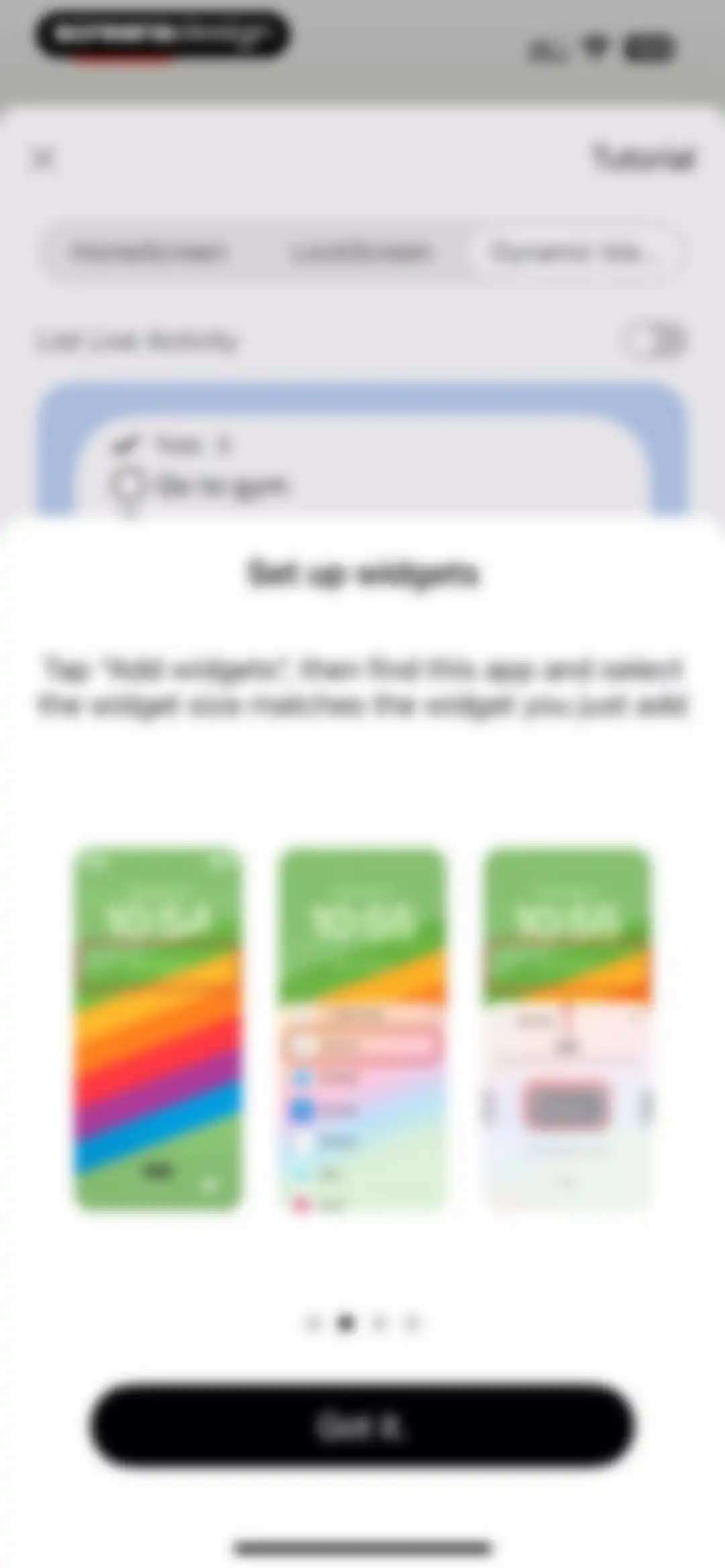 To Do List MinimaList & Widget screen 88