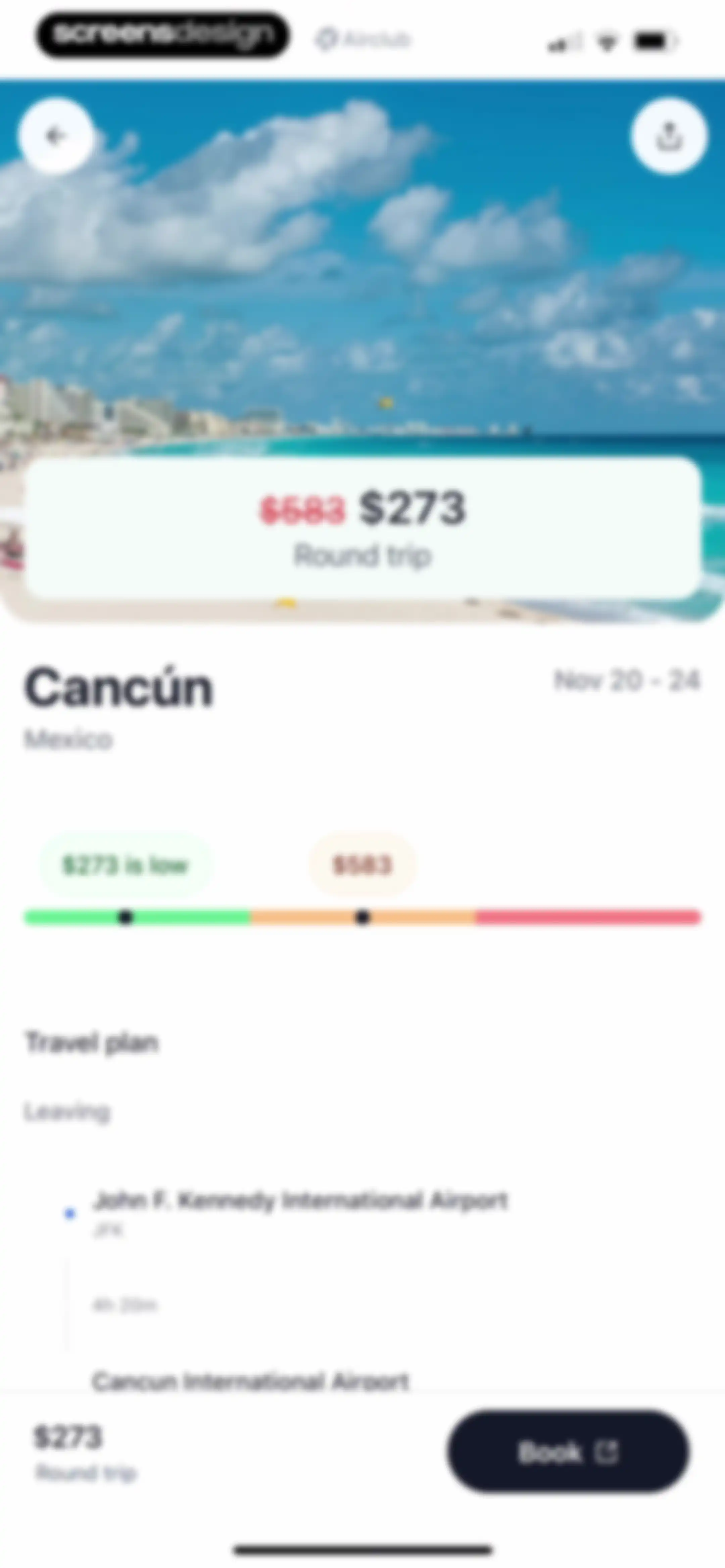 Airclub - Flight Deals screen 54