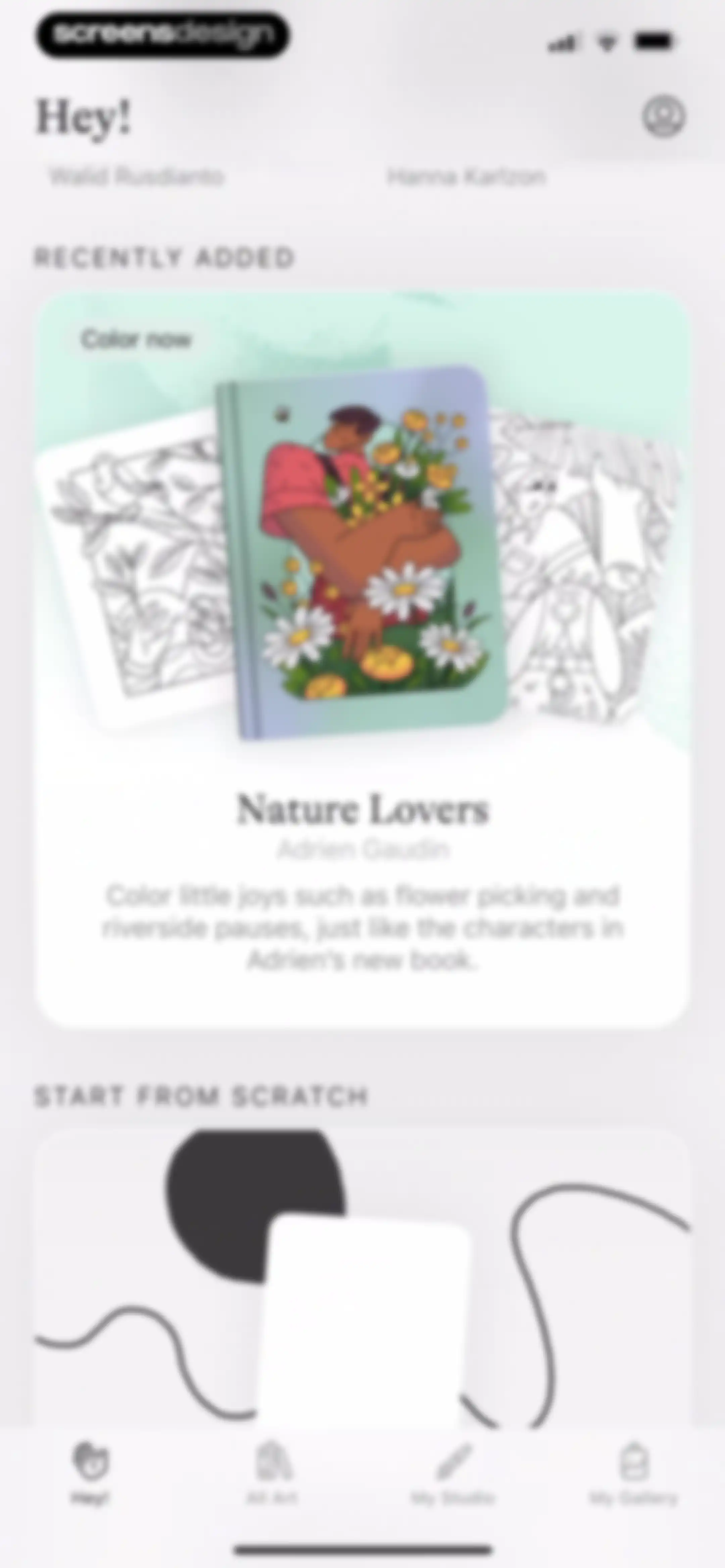 Lake: Coloring Book for Adults screen 88