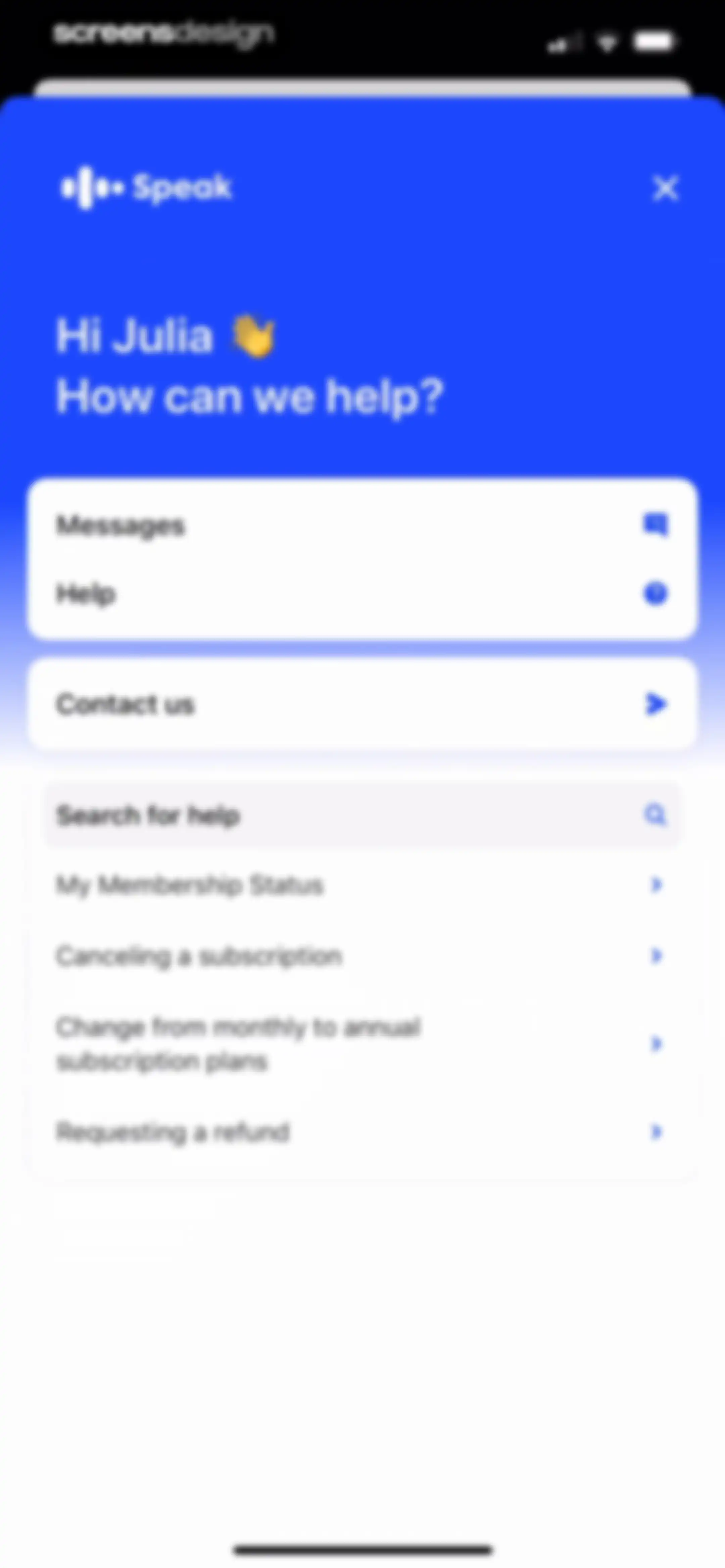 Speak: Language Learning screen 177