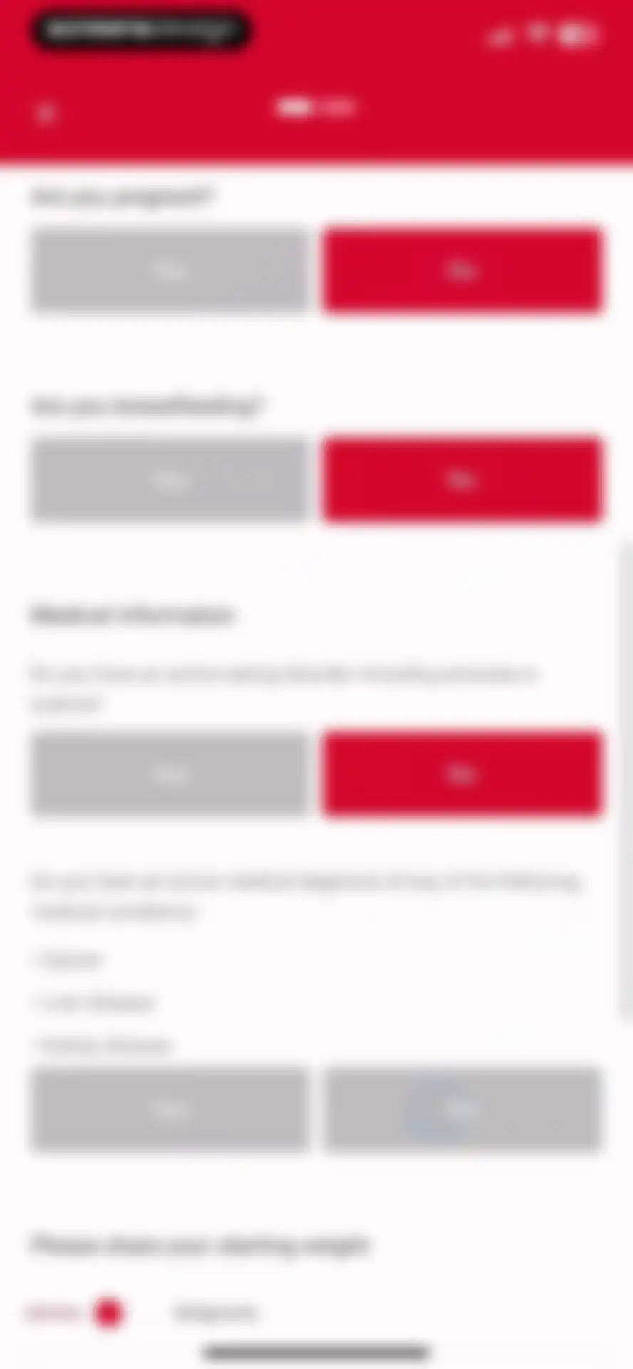 Slimming World screen 5