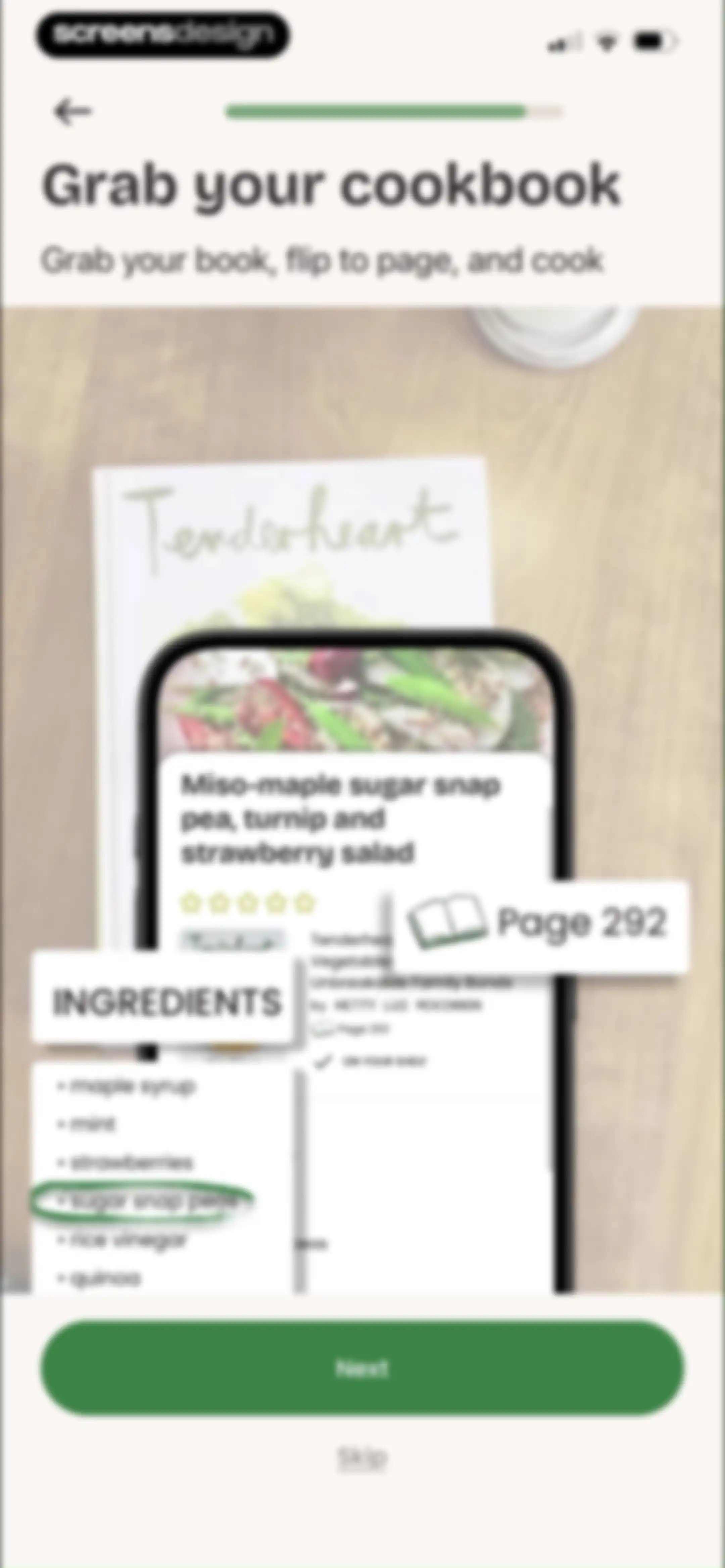 CookShelf: Search Cookbooks screen 10