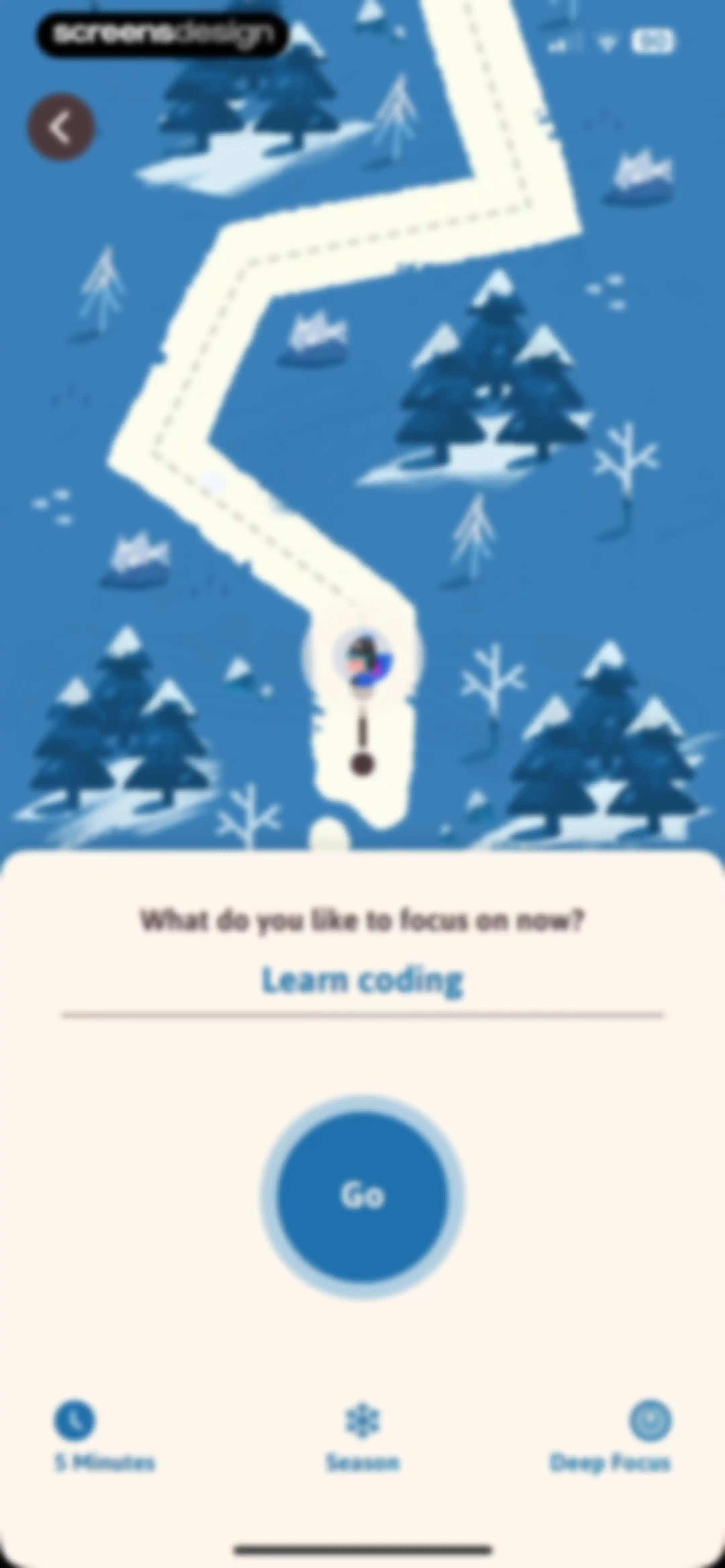 Focus Traveller - Flow Timer screen 53
