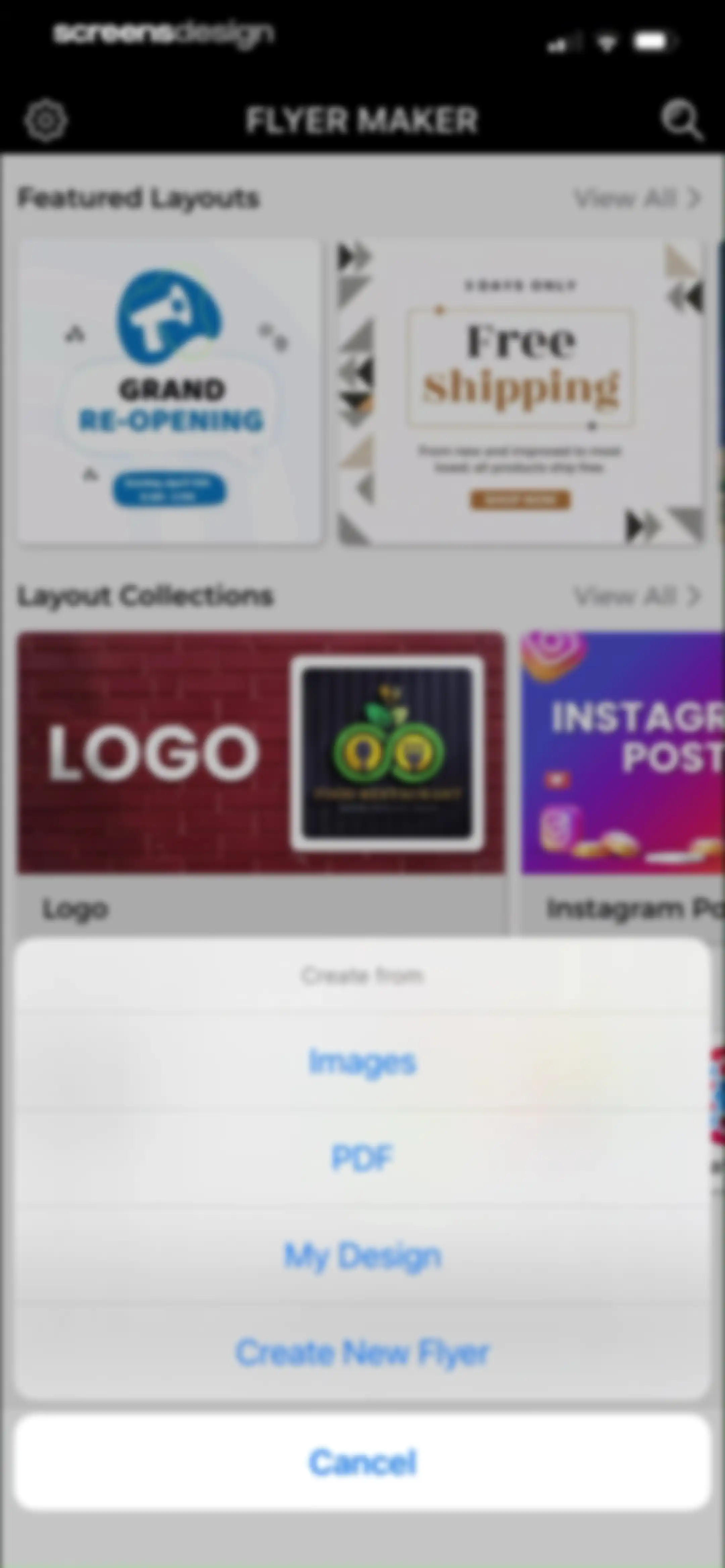 Flyer Maker + Poster Maker screen 125