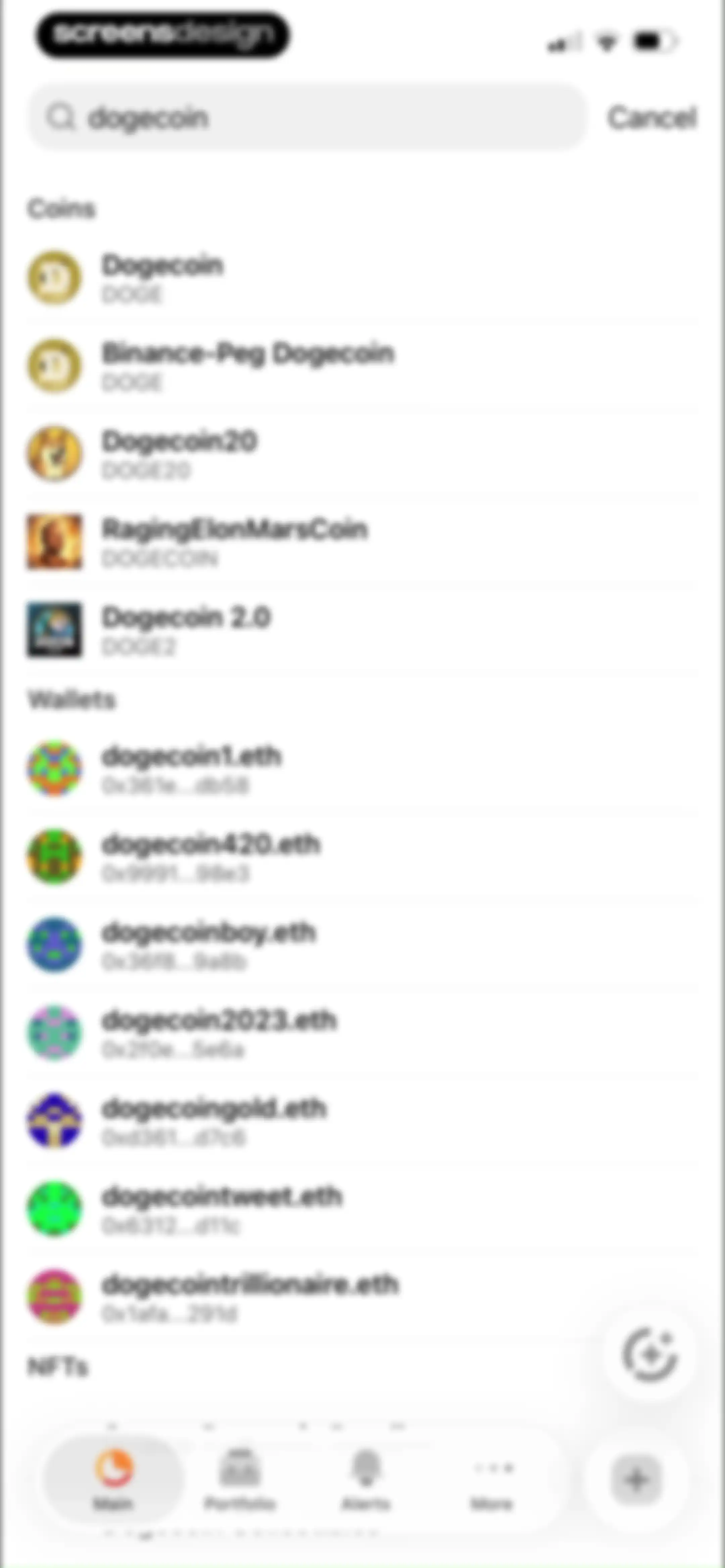 CoinStats: Crypto Portfolio screen 98