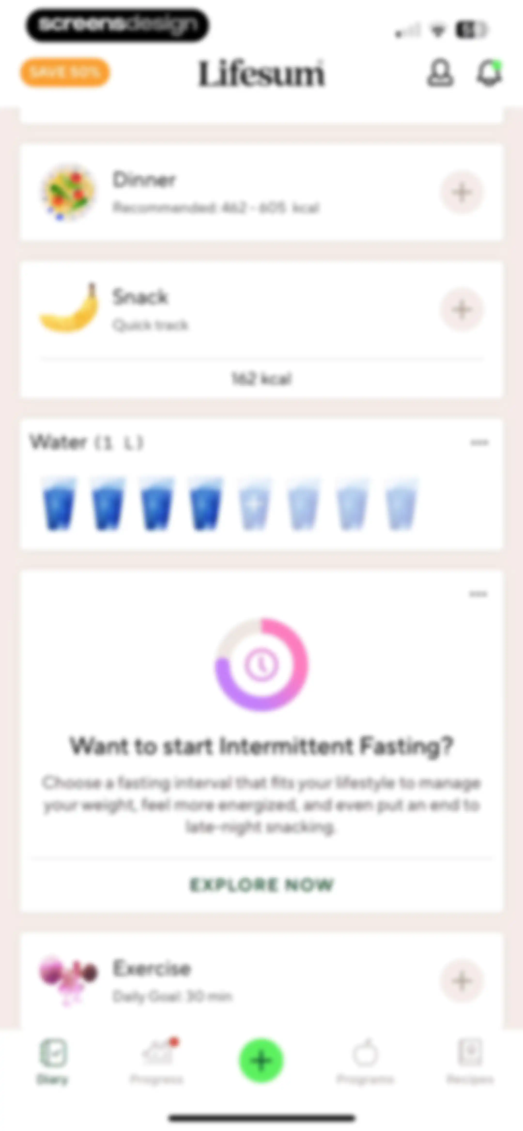 Lifesum: AI Calorie Counter screen 55