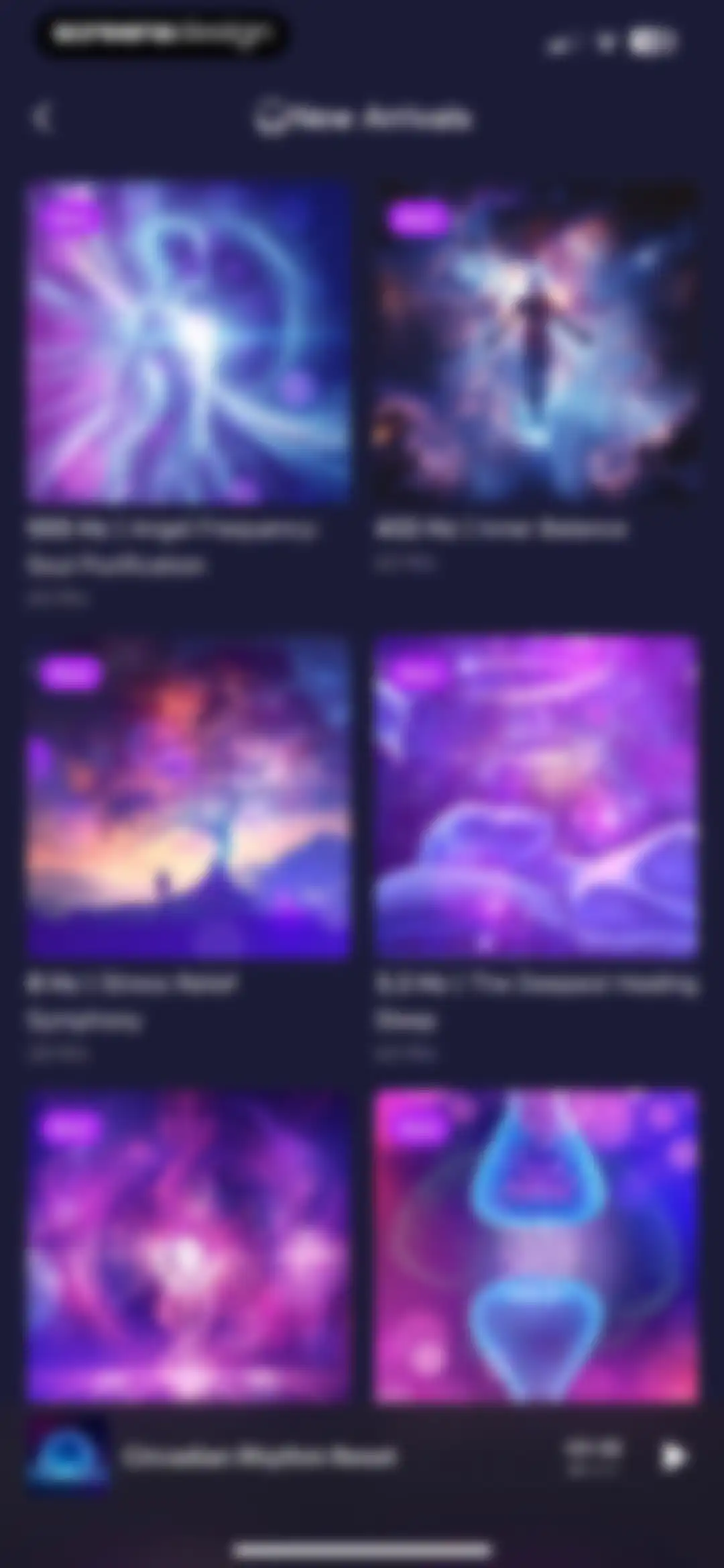 Frequency: Healing Sounds screen 25