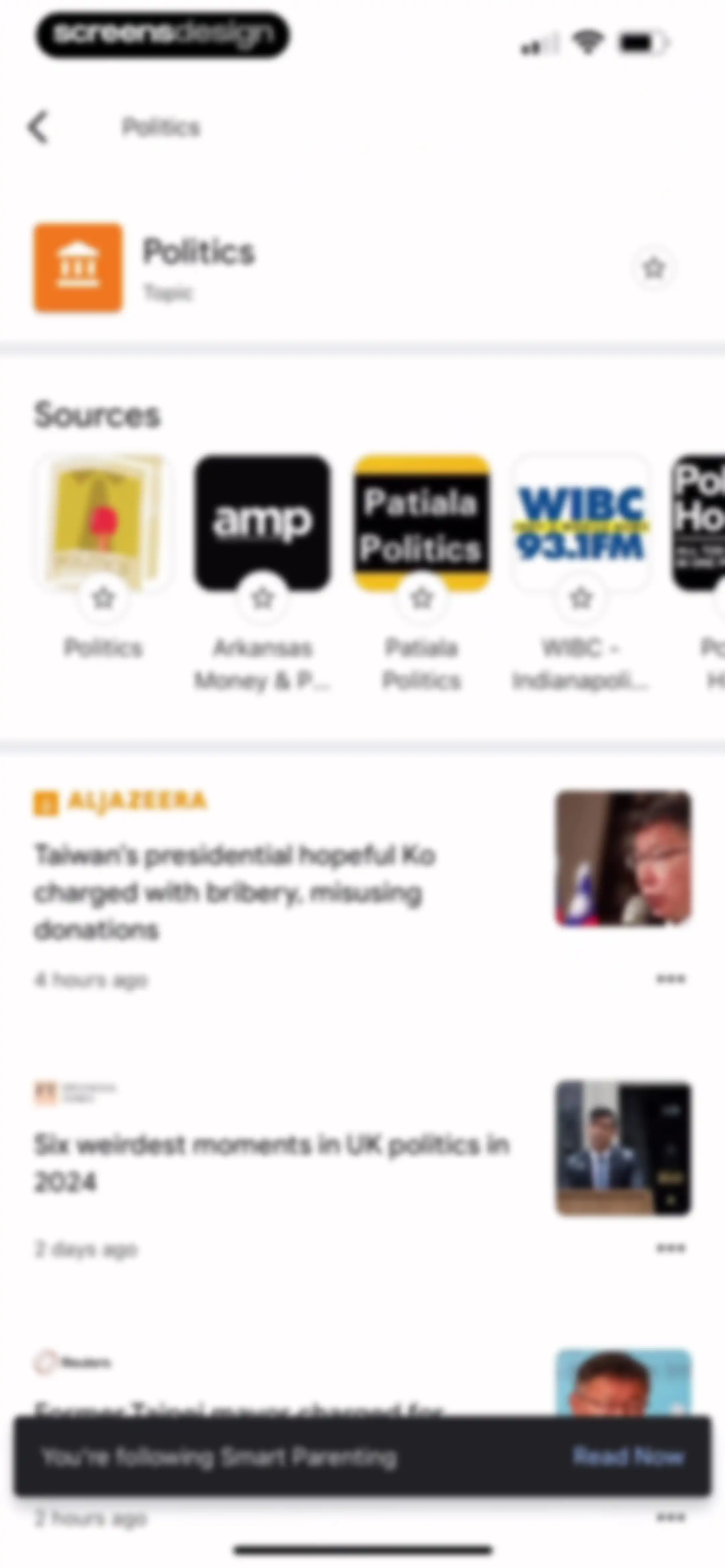 Google News screen 41