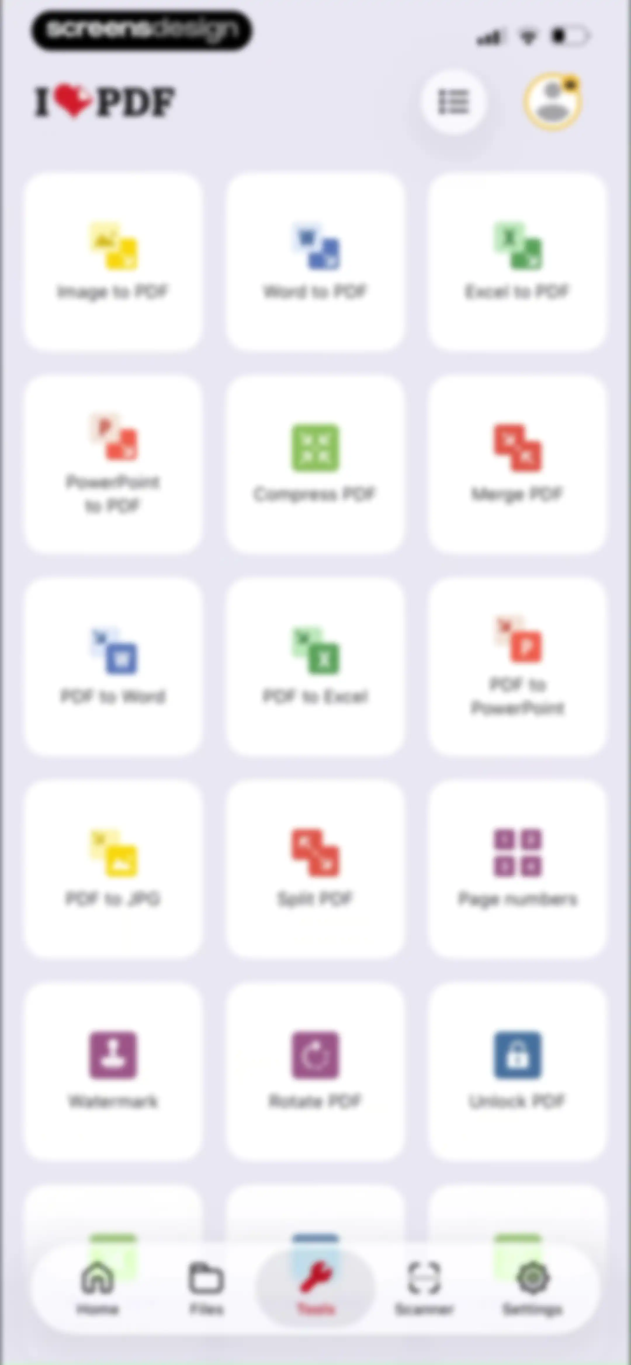 iLovePDF - PDF Editor & Scan screen 112