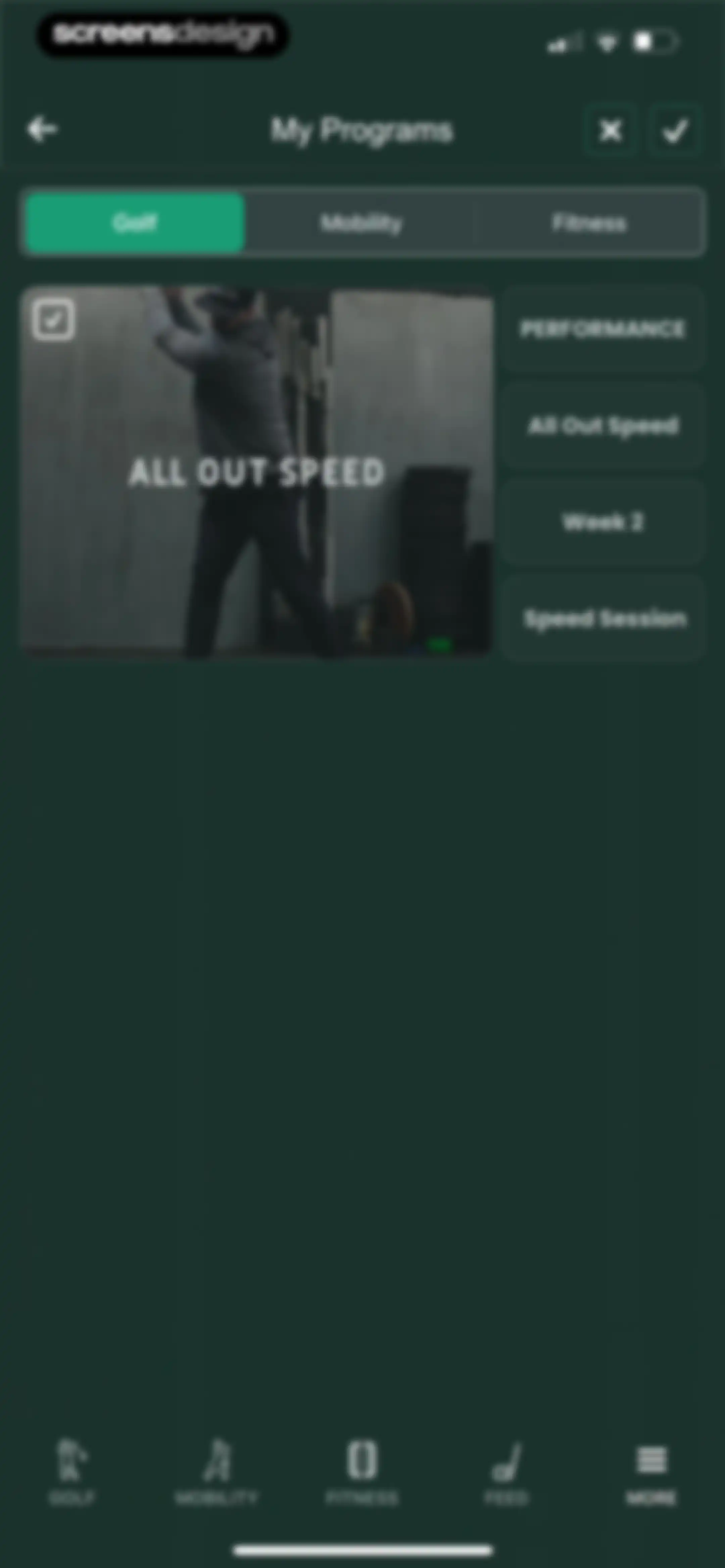DRVN - Golf & Gym Workouts screen 150