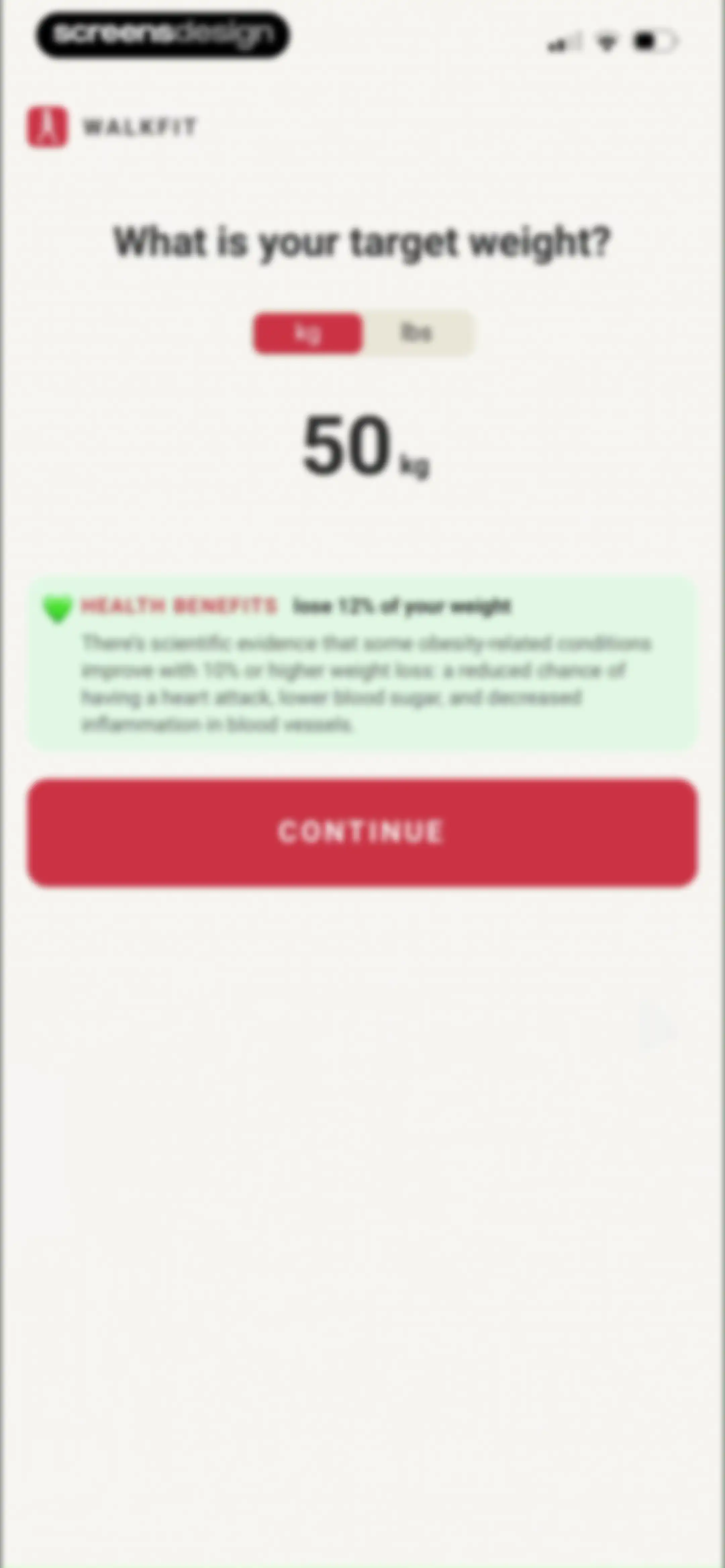 WalkFit: Weight Loss Tracker screen 23