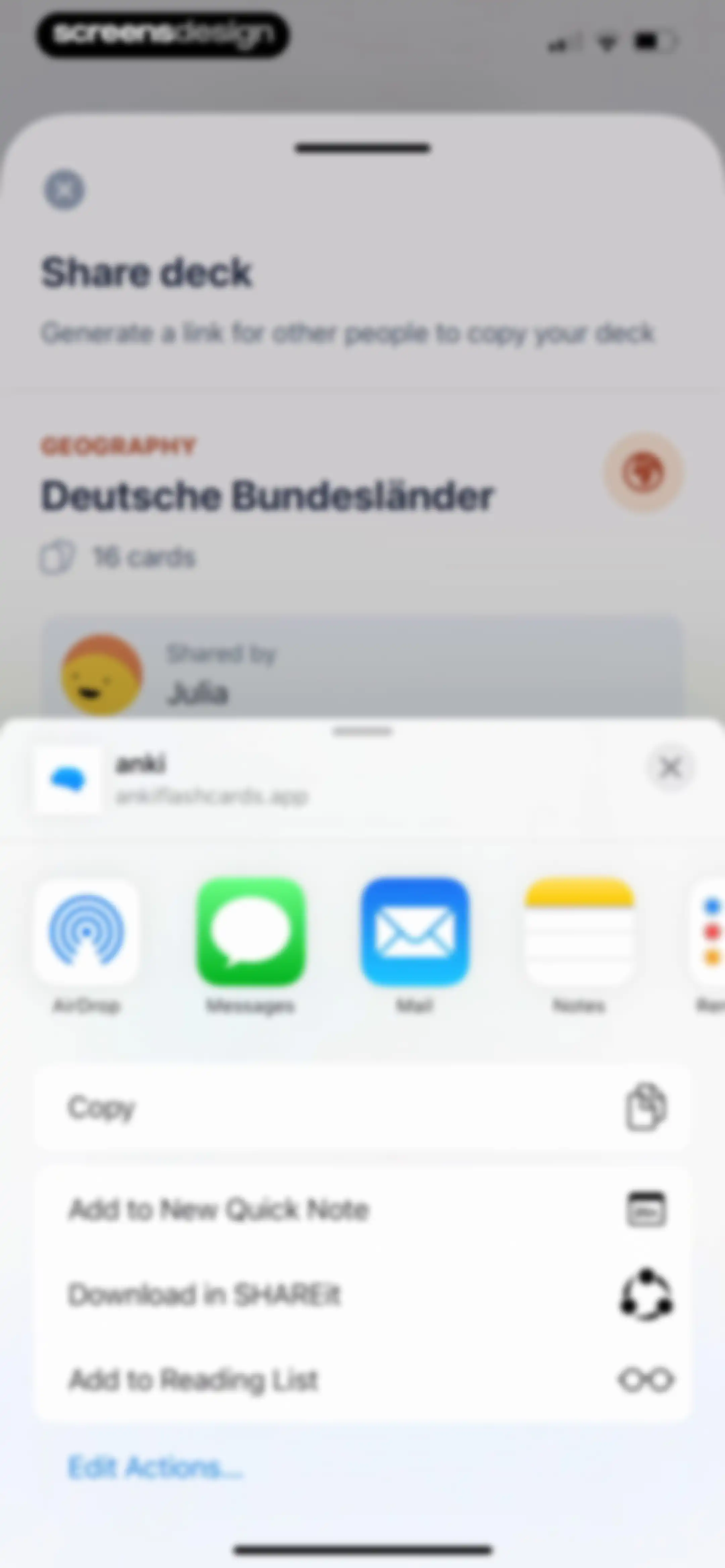 Mopiq: AI Flashcards Learning screen 41