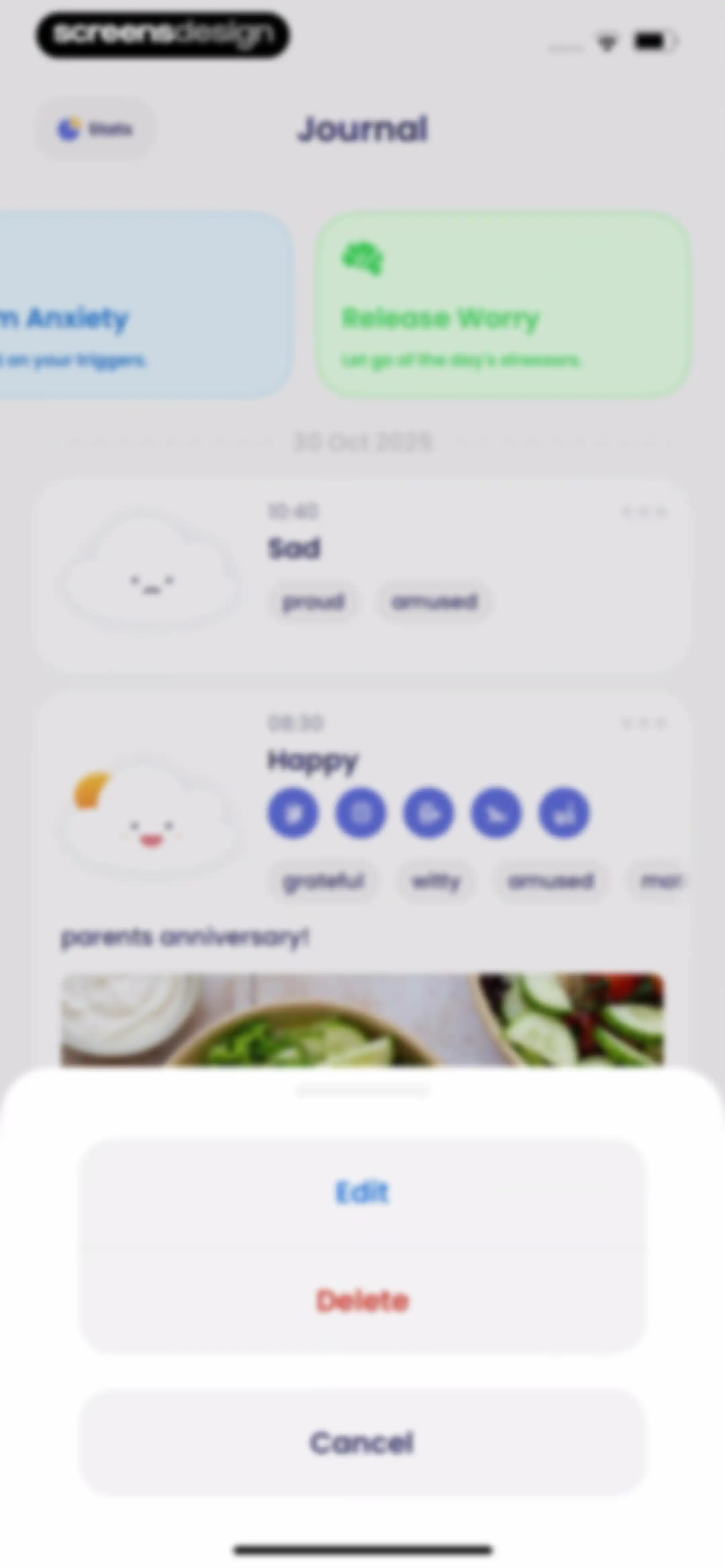 Breeze: Start Self-Discovery screen 84