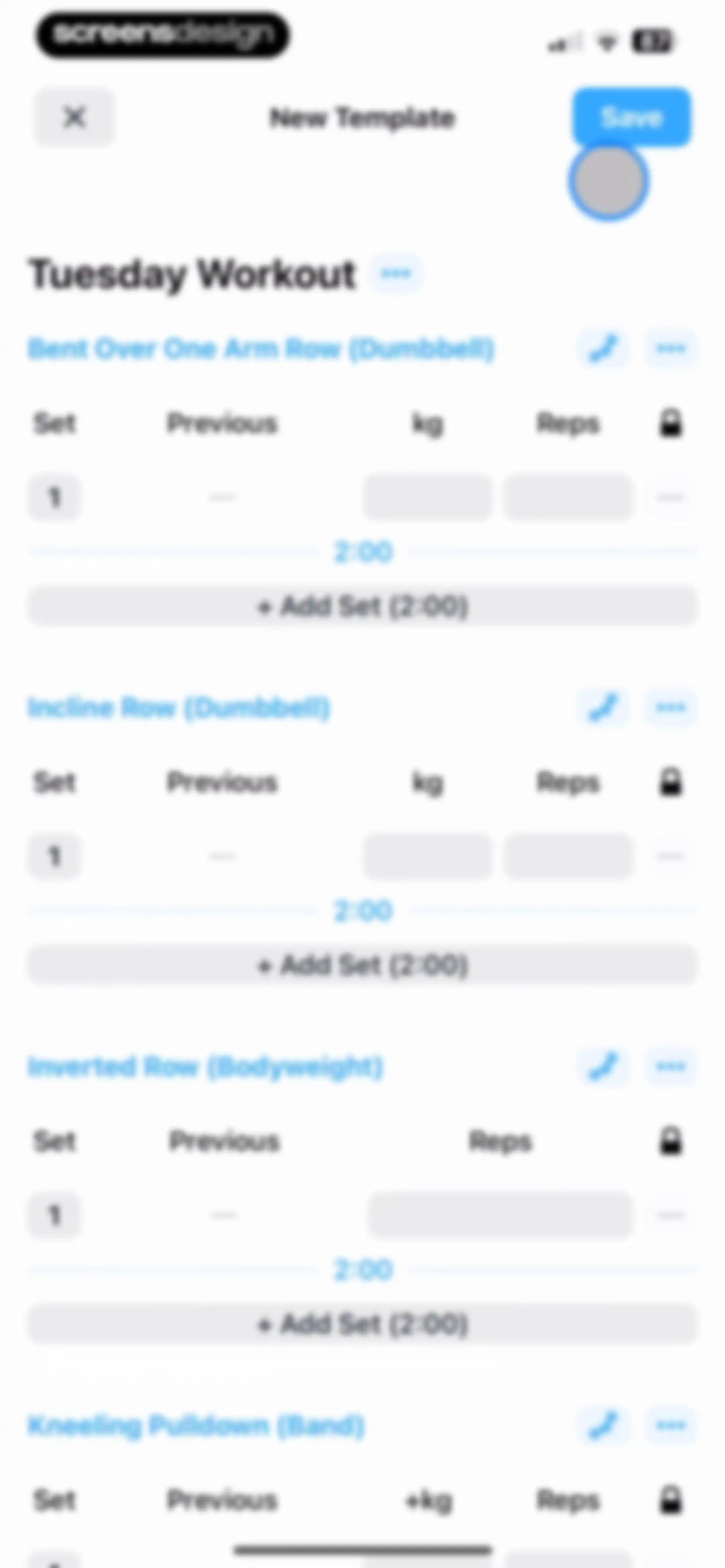 Strong Workout Tracker Gym Log screen 61