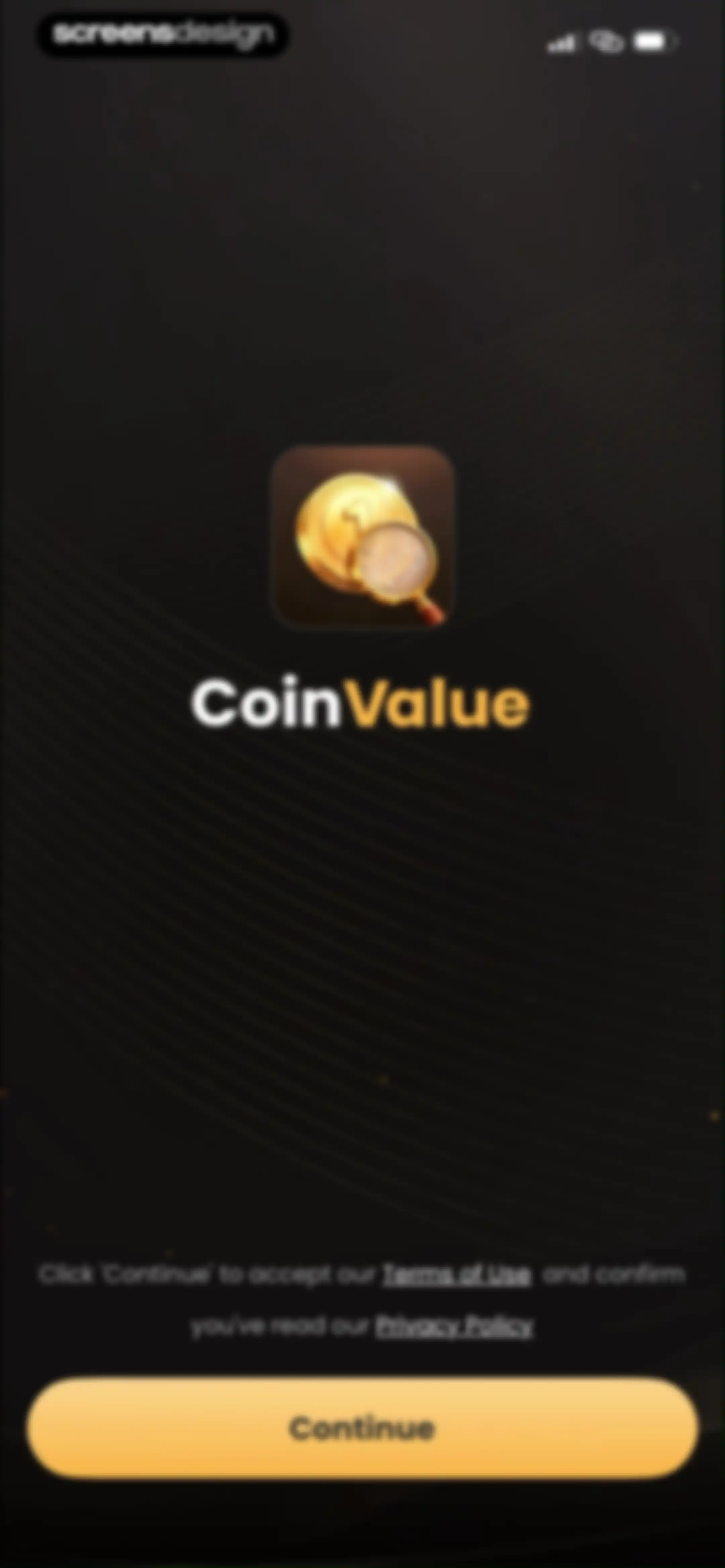 CoinValue：Coin Identifier screen 1