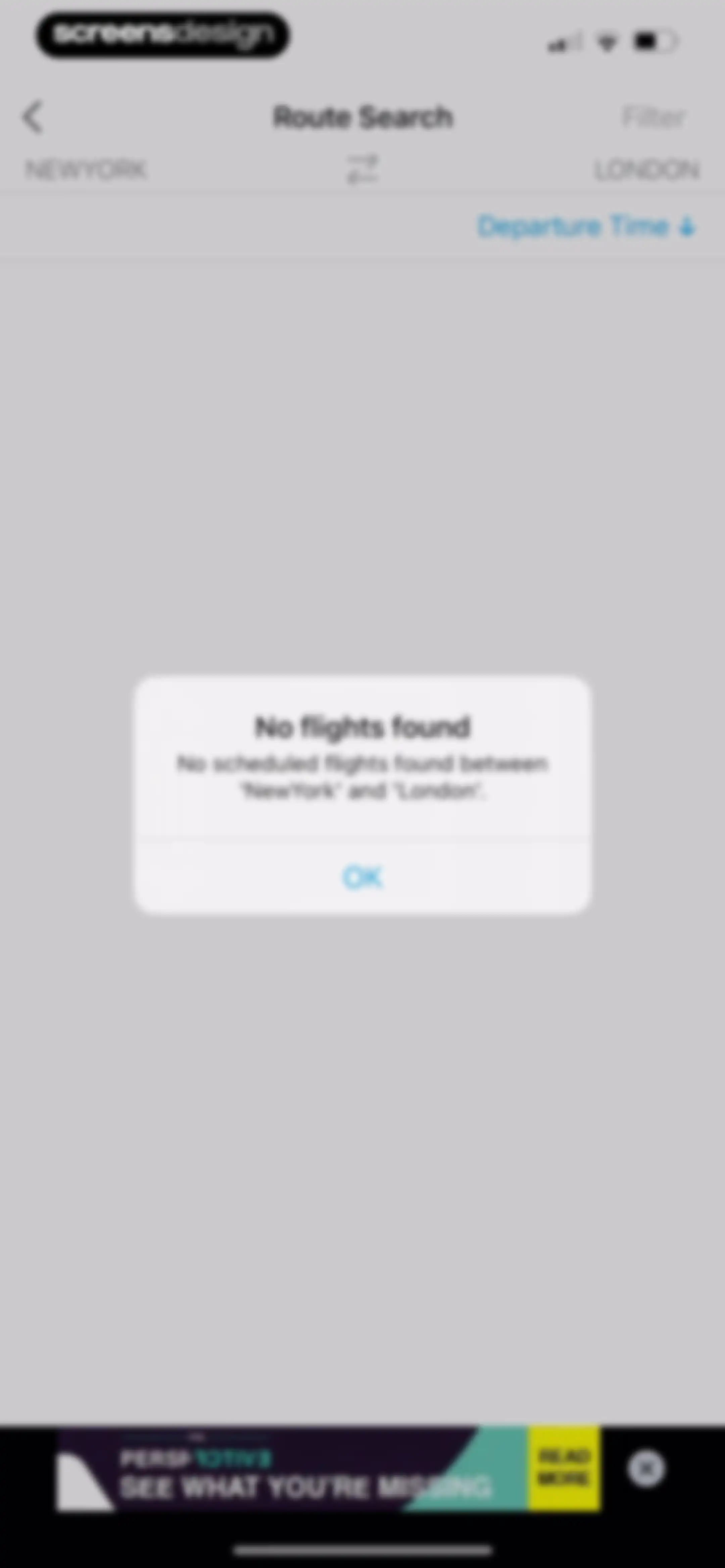 FlightAware Flight Tracker screen 73