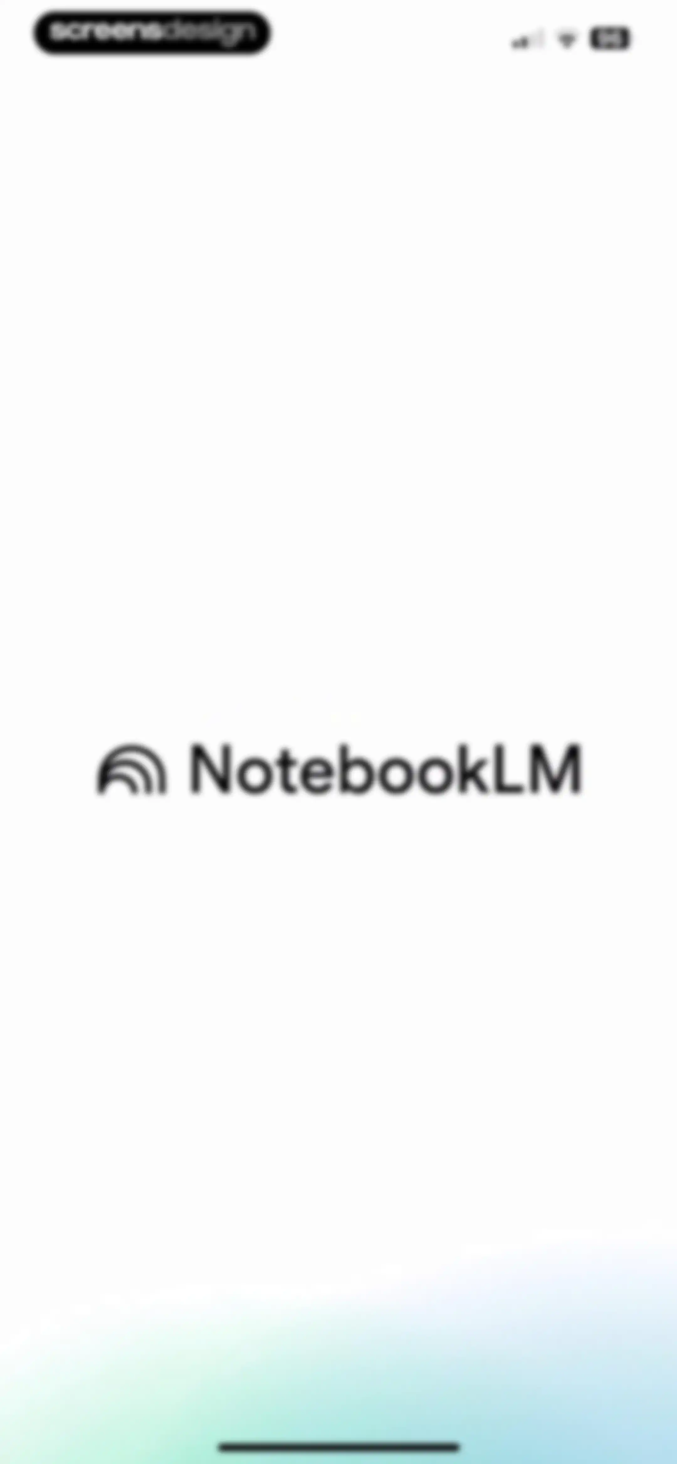 Google NotebookLM screen 2
