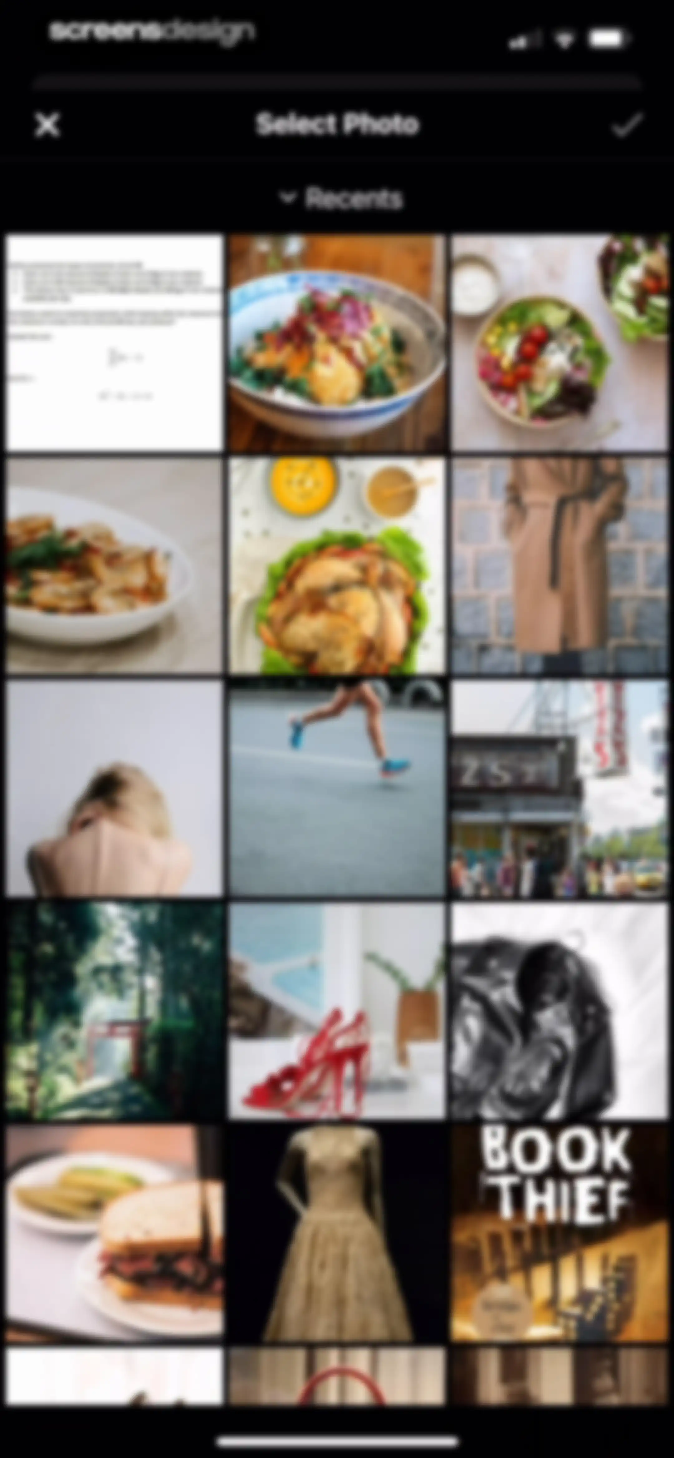Layout for Instagram: Collage screen 22