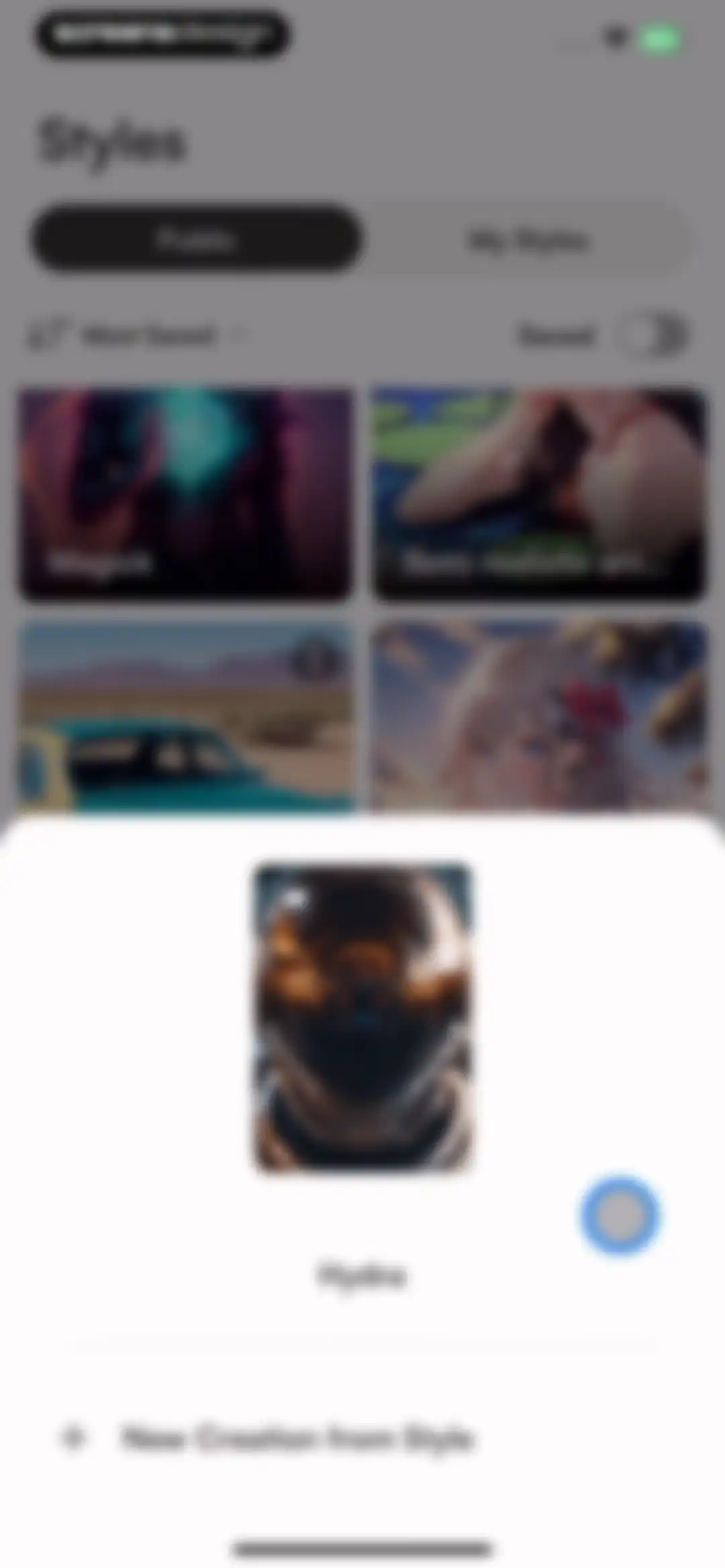 starryai - AI Photo Generator screen 81