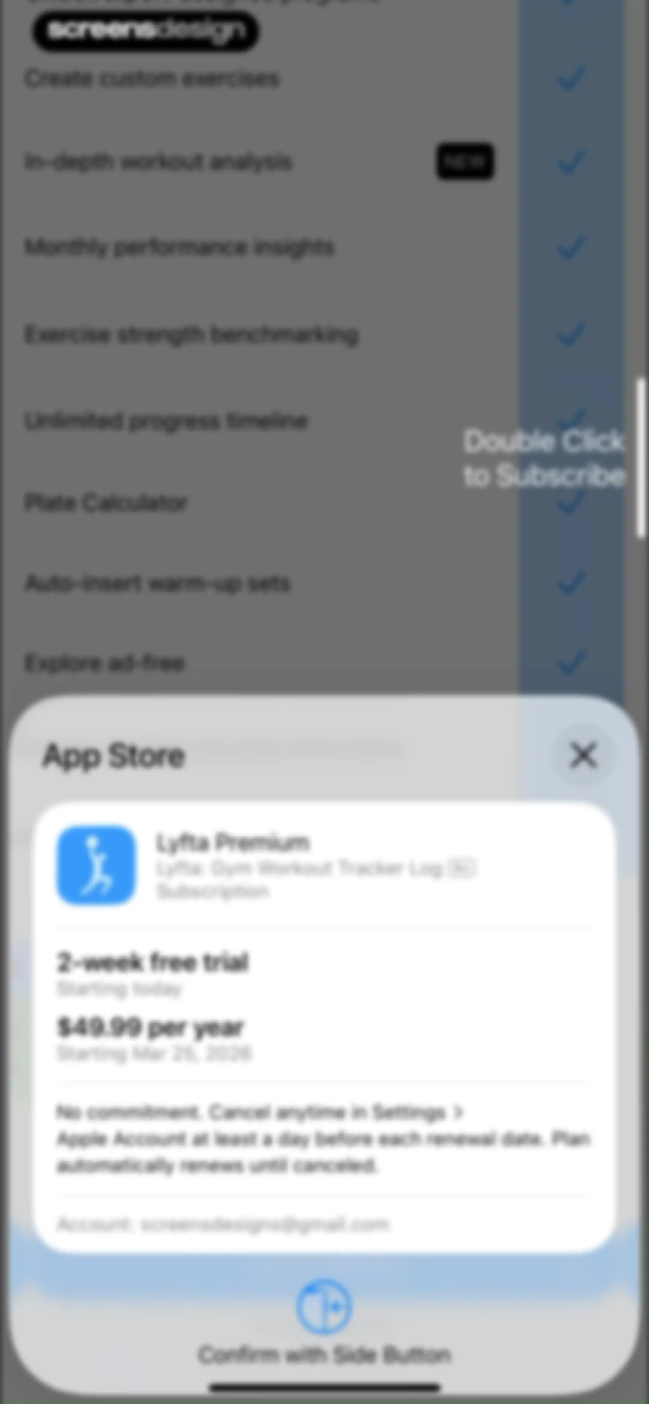 Lyfta: Gym Workout Tracker Log screen 31
