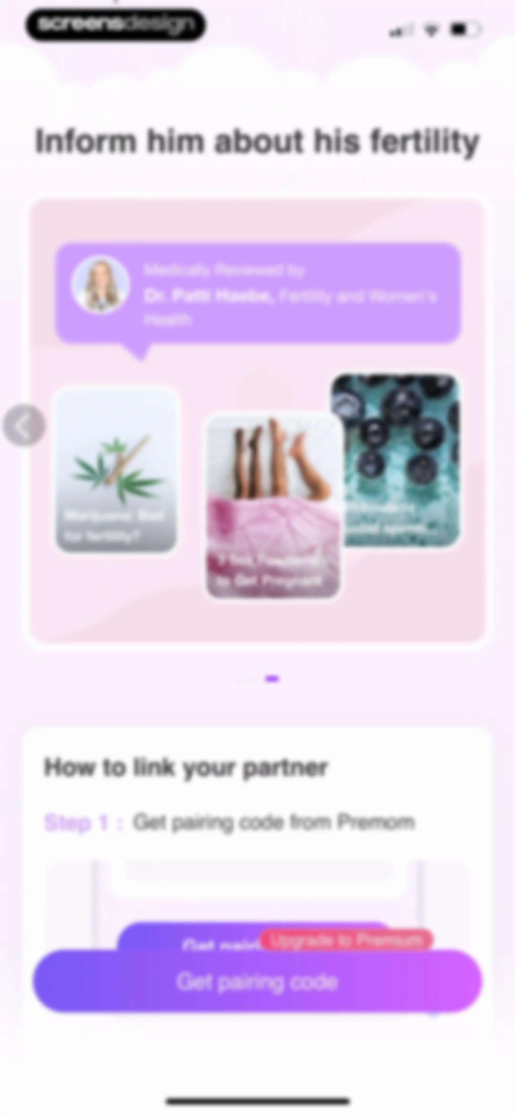 Premom-Ovulation Tracker, PCOS screen 223