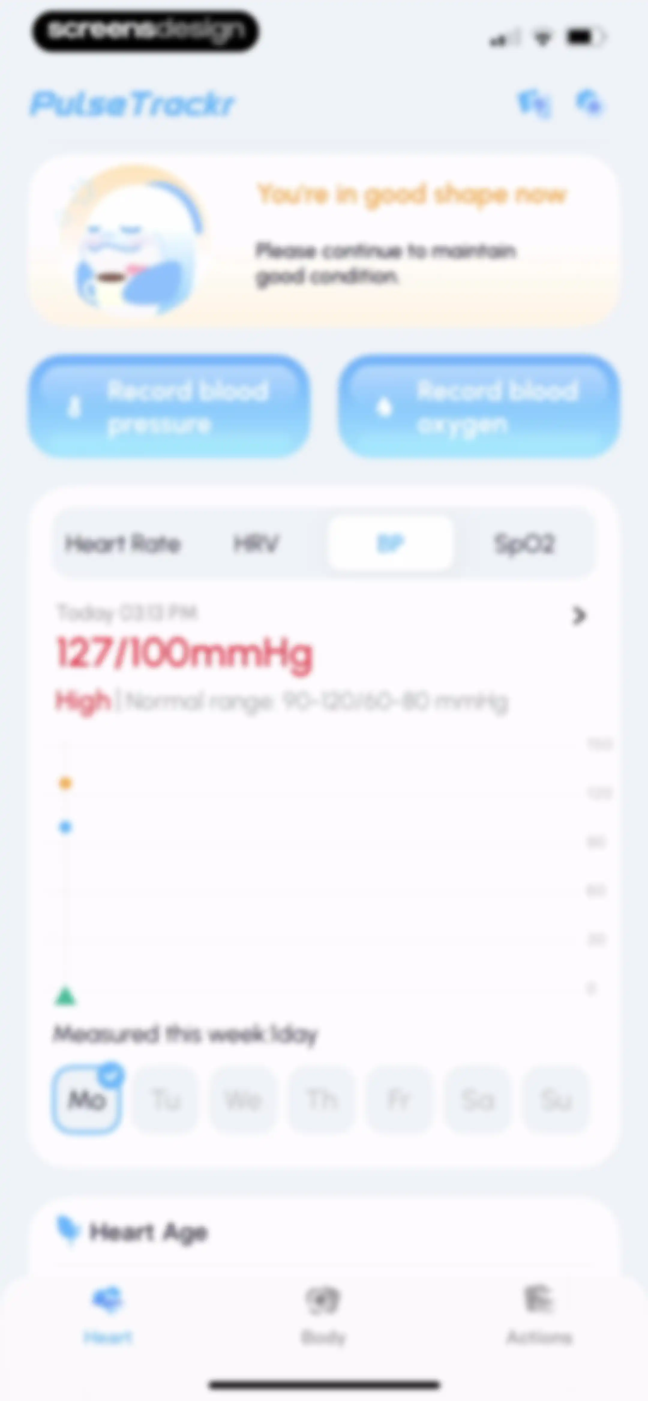 PulseTrackr：Heart Rate & HRV screen 39