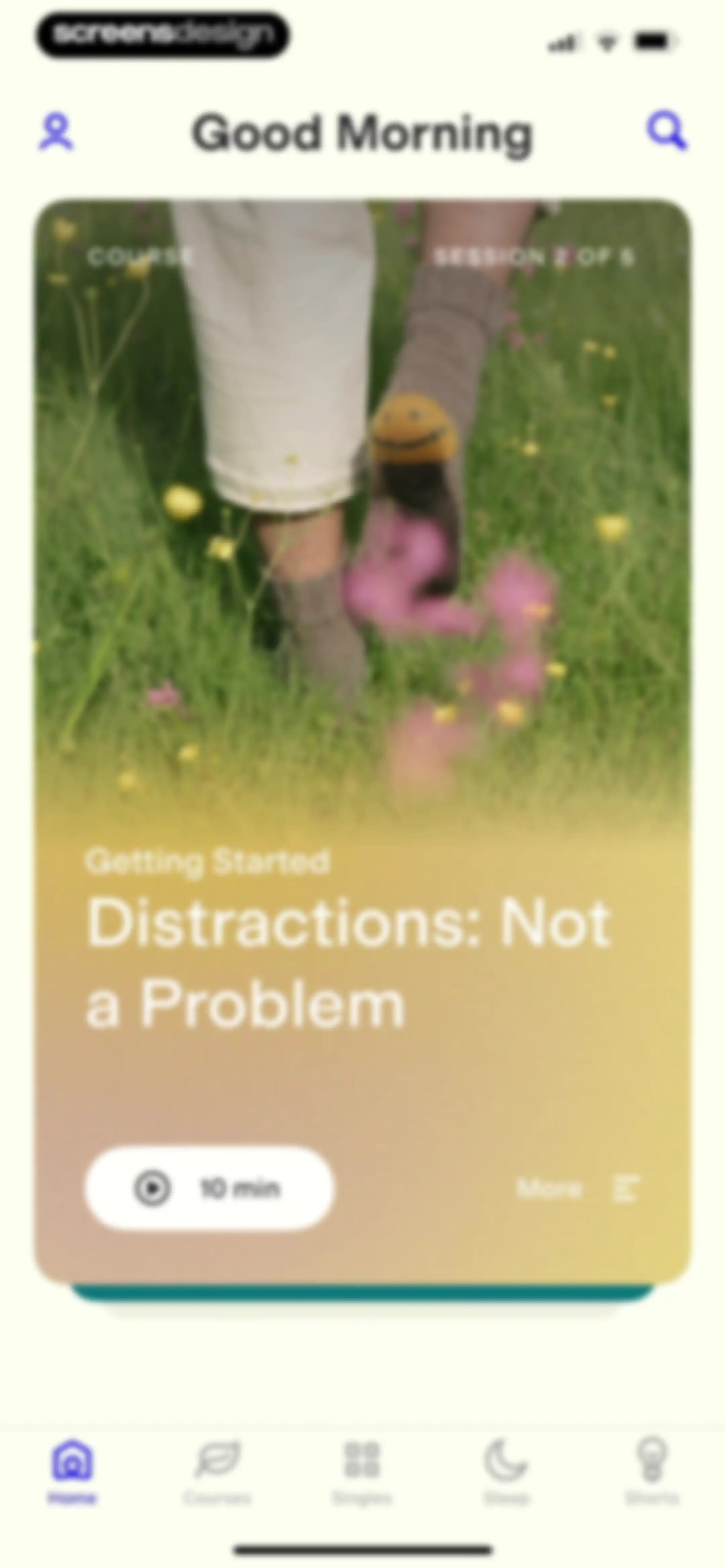 Happier Meditation screen 55