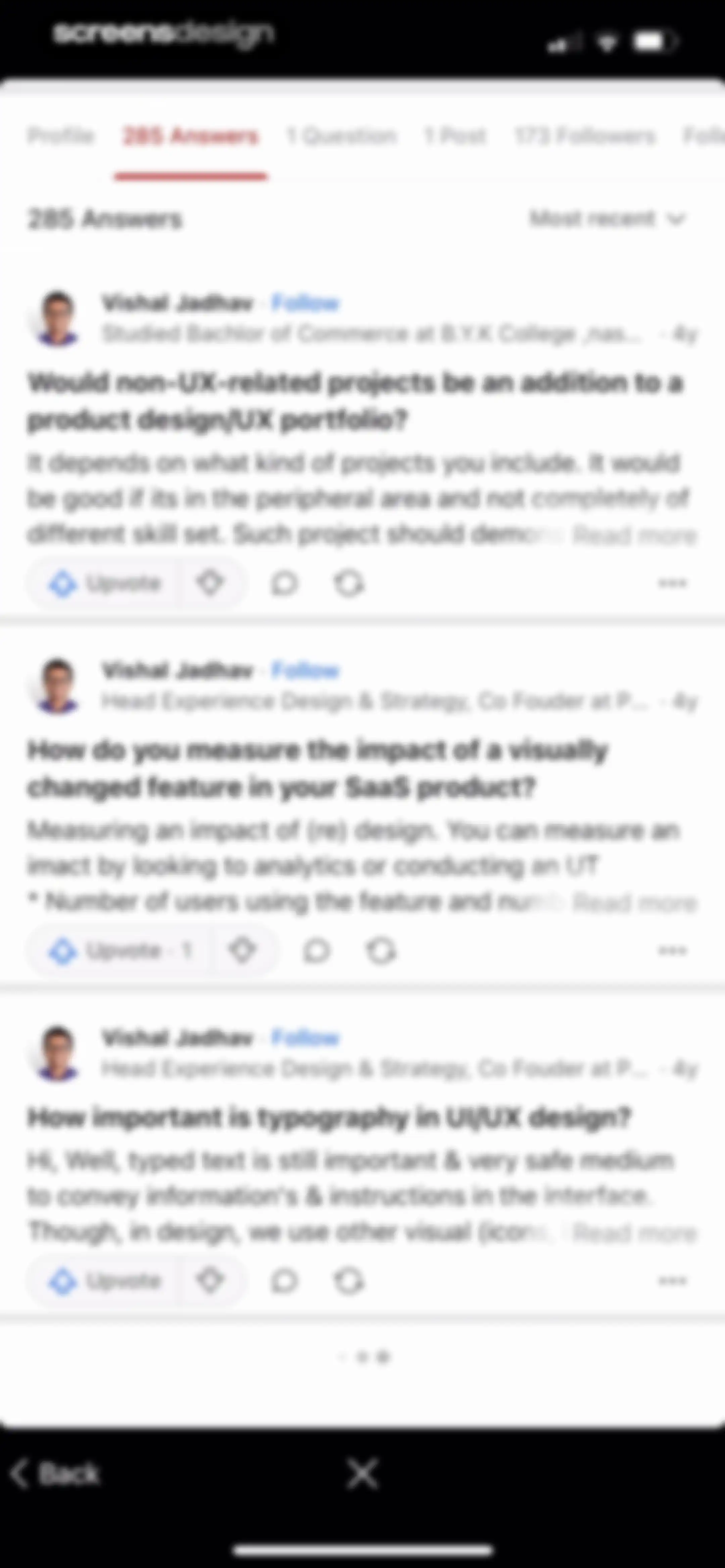 Quora screen 86