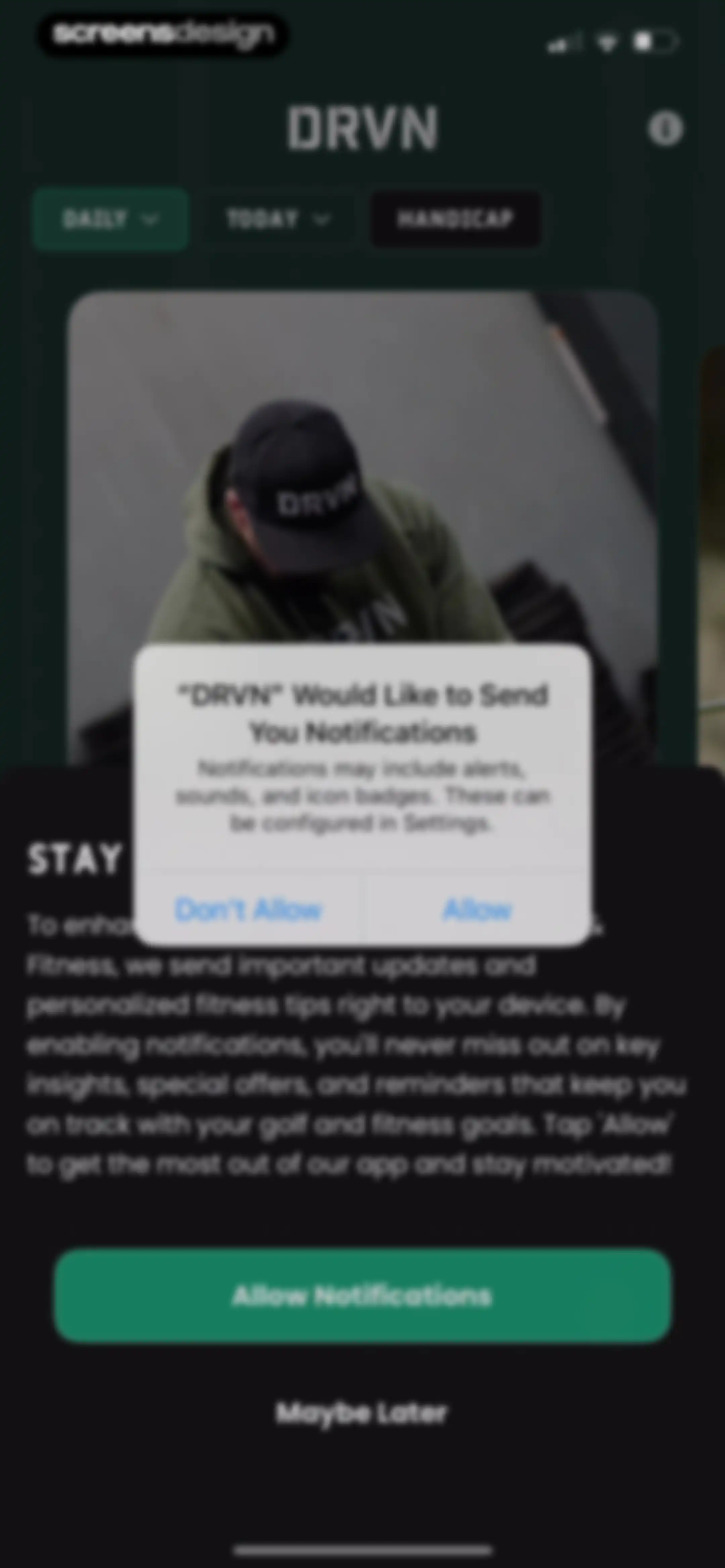 DRVN - Golf & Gym Workouts screen 44